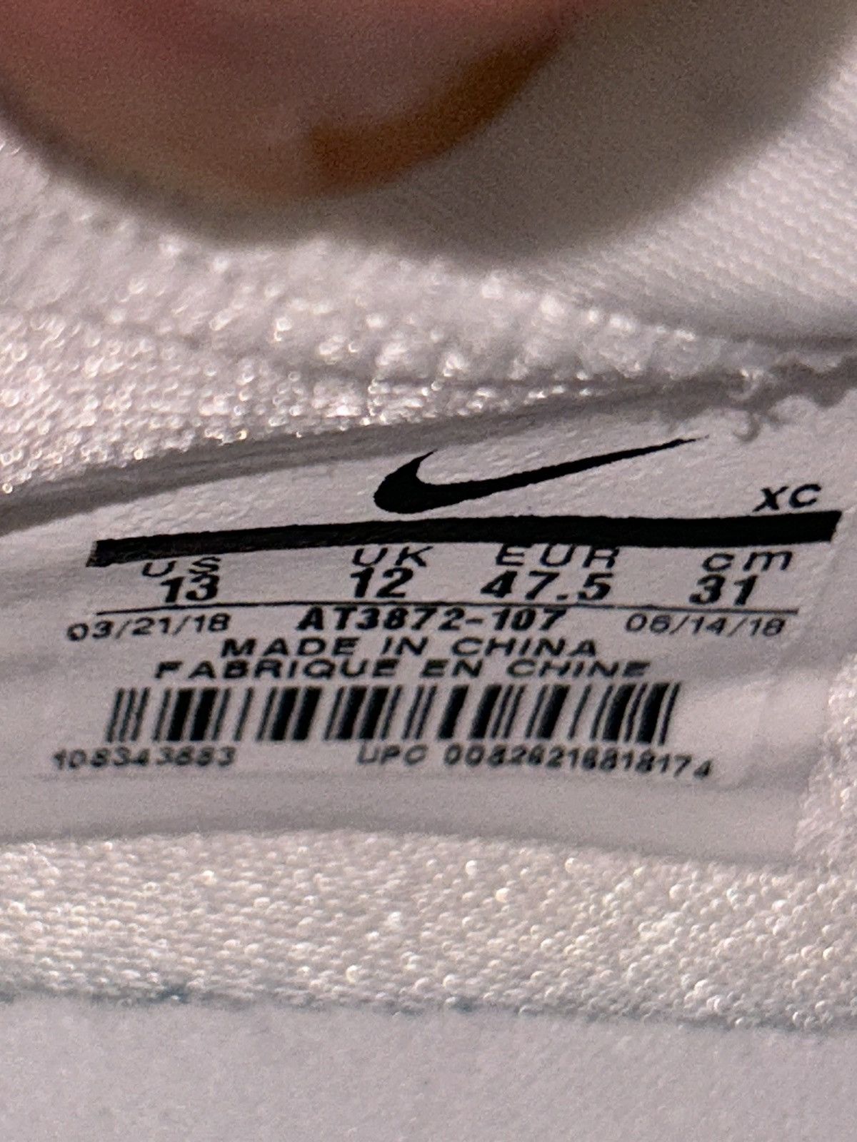 Nike Nike LeBron Soldier 12 TB 'White Game Royal' AT3872-107 13 Size US 13 / EU 46 - 10 Thumbnail
