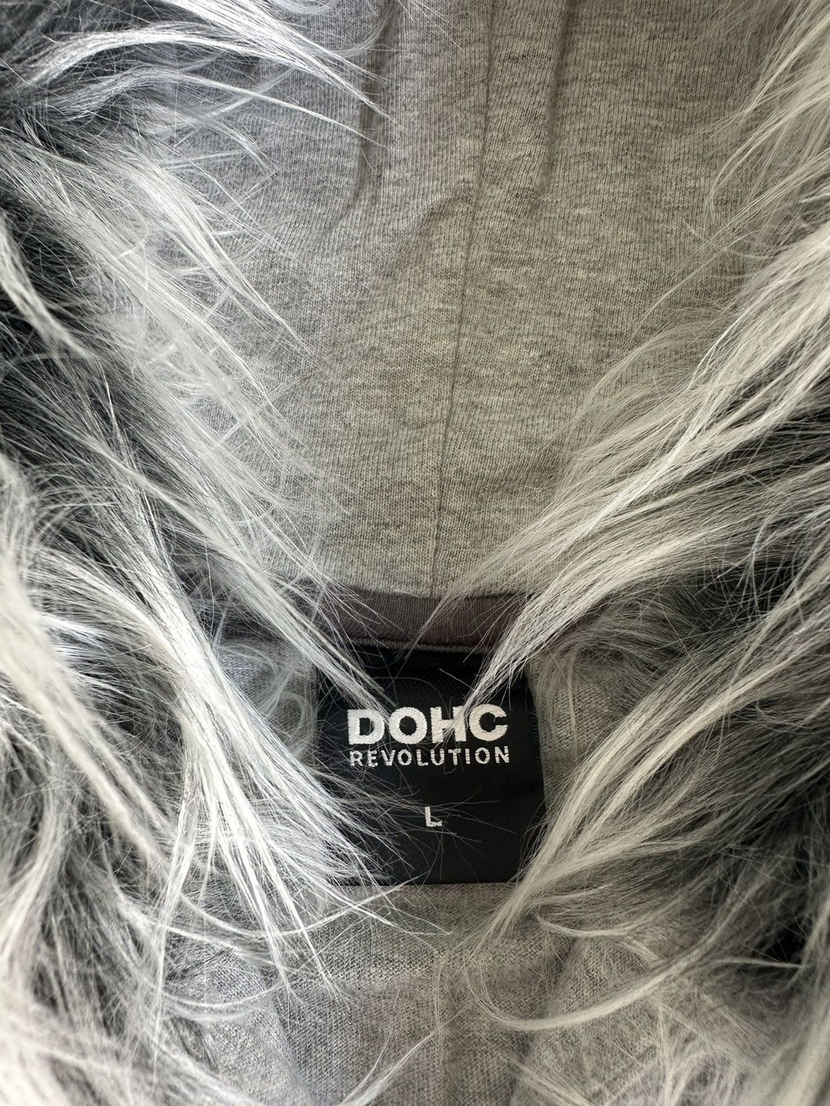 Le Grande Bleu (L.G.B.) DOHC REVOLUTION POEM FUR ZIP HOODIE TANKTOP Size US M / EU 48-50 / 2 - 9 Thumbnail