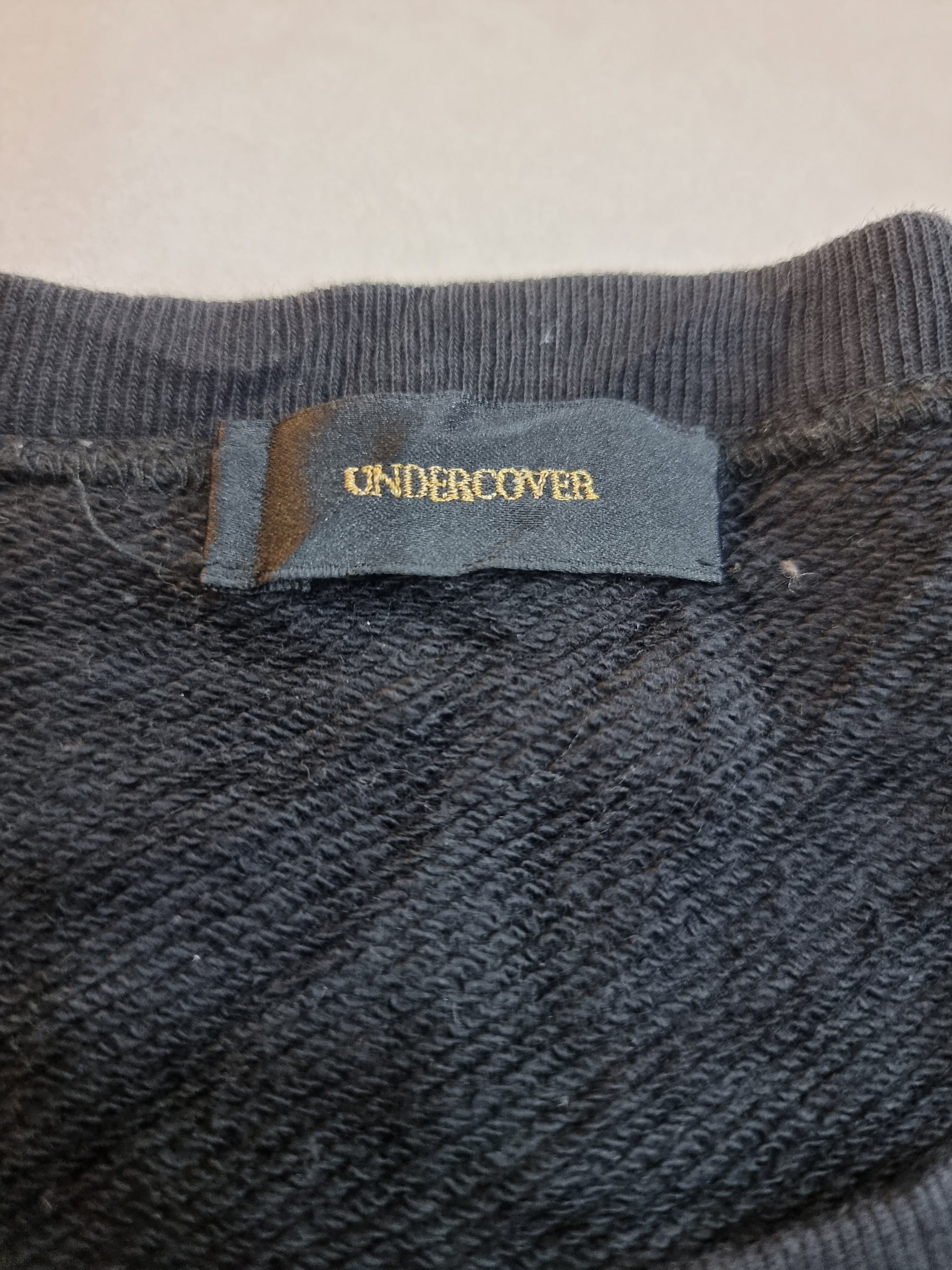 Japanese Brand Undercover NOTICE graphic print crewneck sweatshirt Size US M / EU 48-50 / 2 - 5 Thumbnail