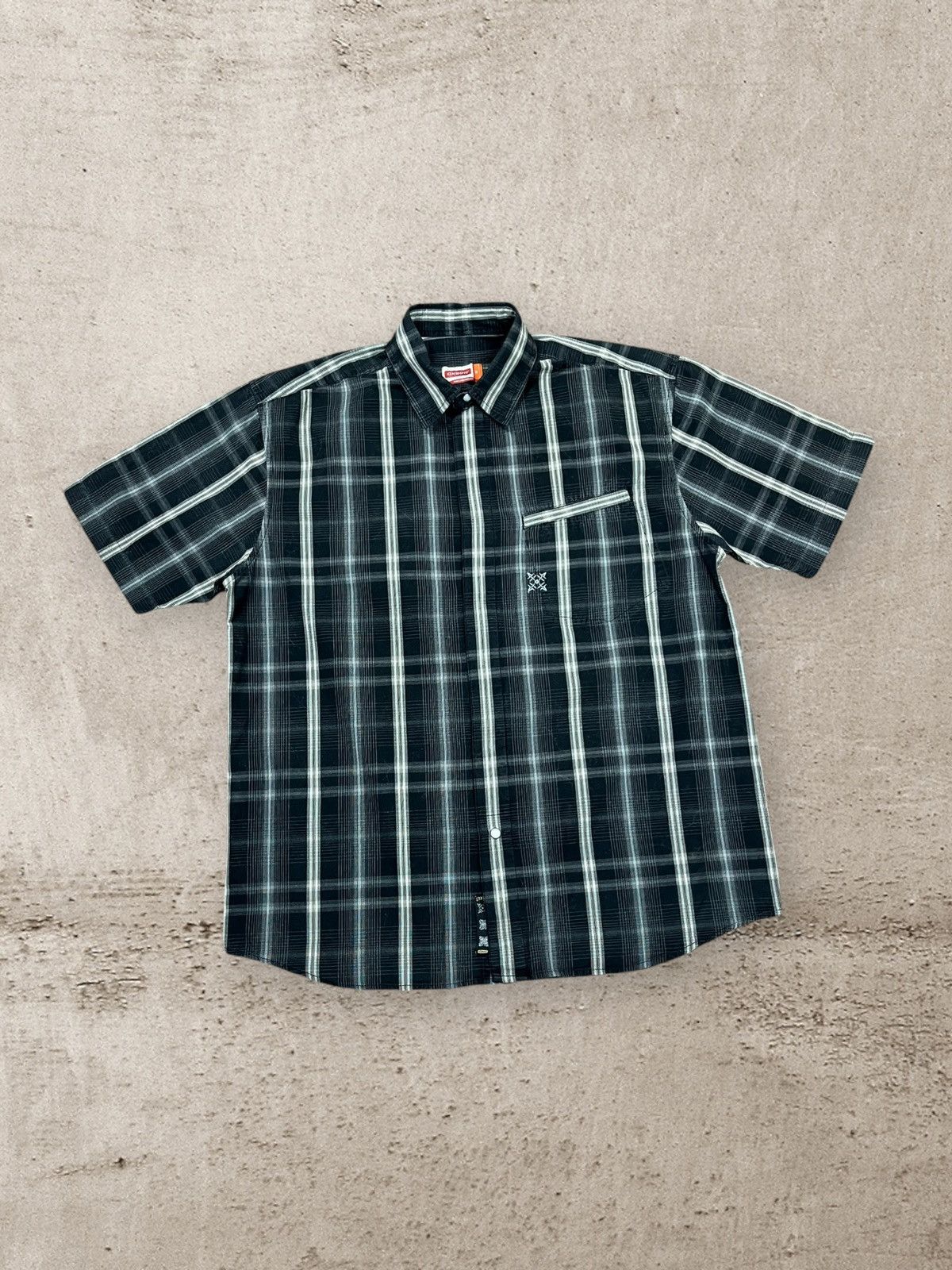 Japanese Brand × Oxbow × Vintage Vintage OXBOW Skate Surf Style Button Shirt y2k Logo M Size US M / EU 48-50 / 2 - 1 Thumbnail