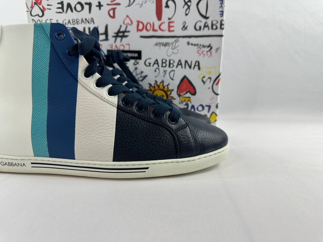 Dolce & Gabbana Dolce & Gabbana Saint Tropex High Sneakers Size US 10.5 / EU 43-44 - 3 Thumbnail