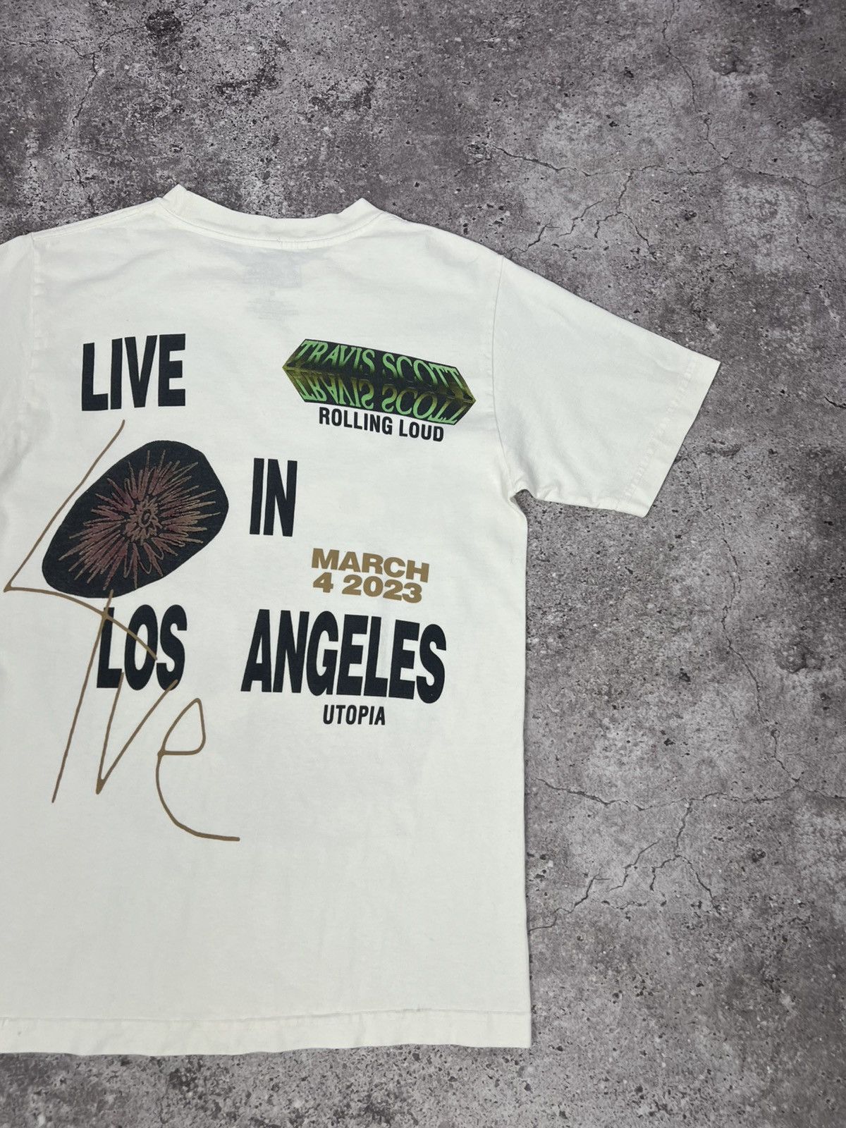 Travis Scott Travis Scott Utopia T-shirt Rolling Loud California Tee Size US S / EU 44-46 / 1 - 11 Thumbnail