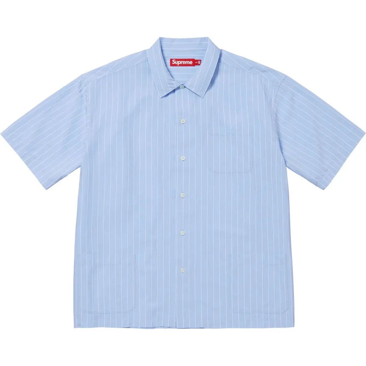 Supreme / Nike® Cotton Twill Shirt blue 【公式通販】