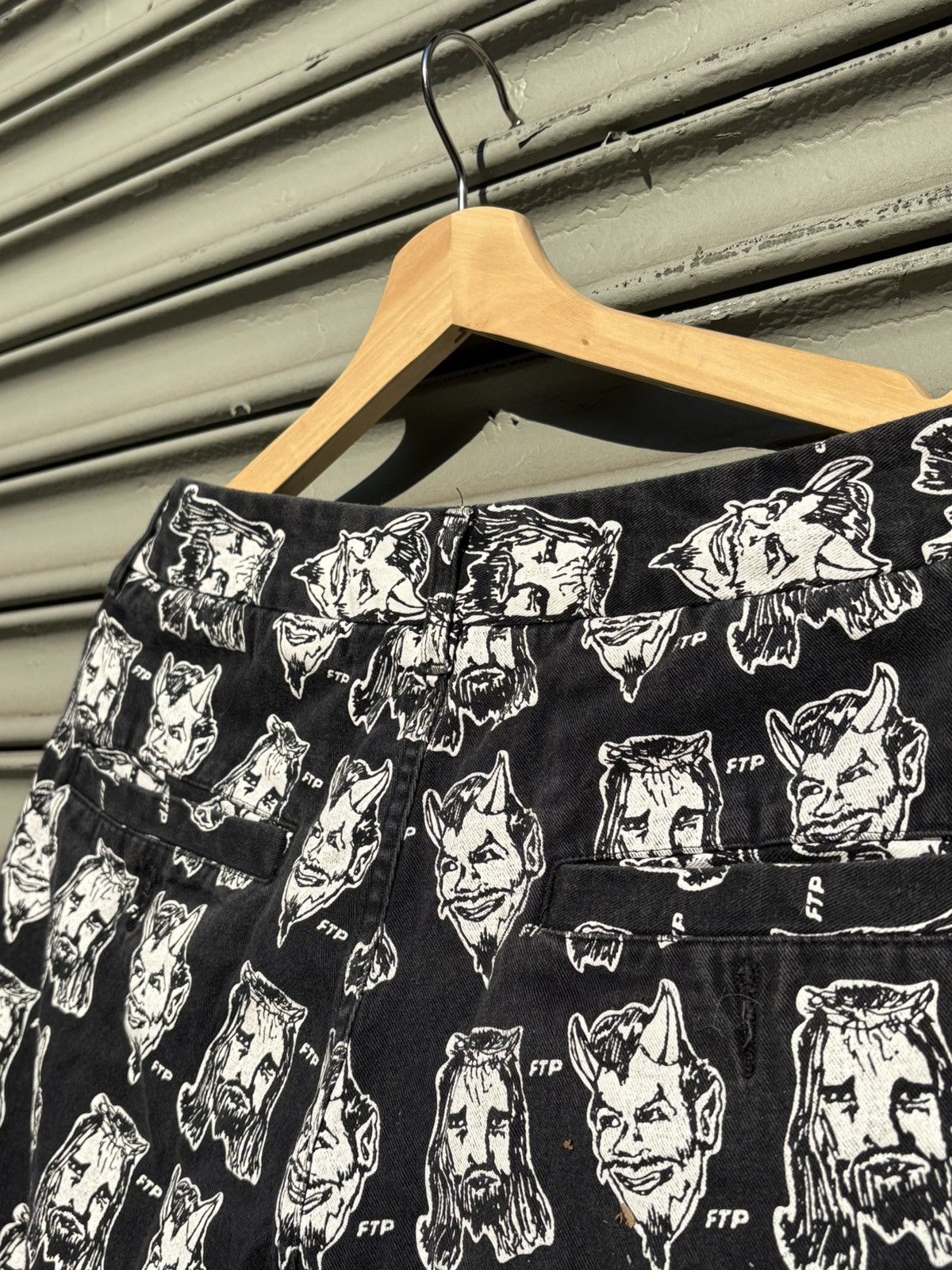 Fuck The Population FTP “Heaven and Hell” Black Pants Size US 34 / EU 50 - 6 Thumbnail