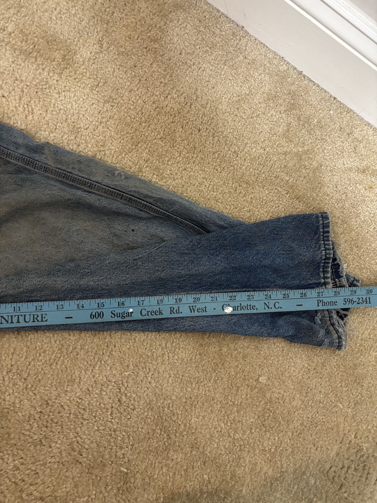 Dickies Vintage Dickies Overalls Workwear Distressed Thrashed 36x28 Size US 36 / EU 52 - 8 Thumbnail