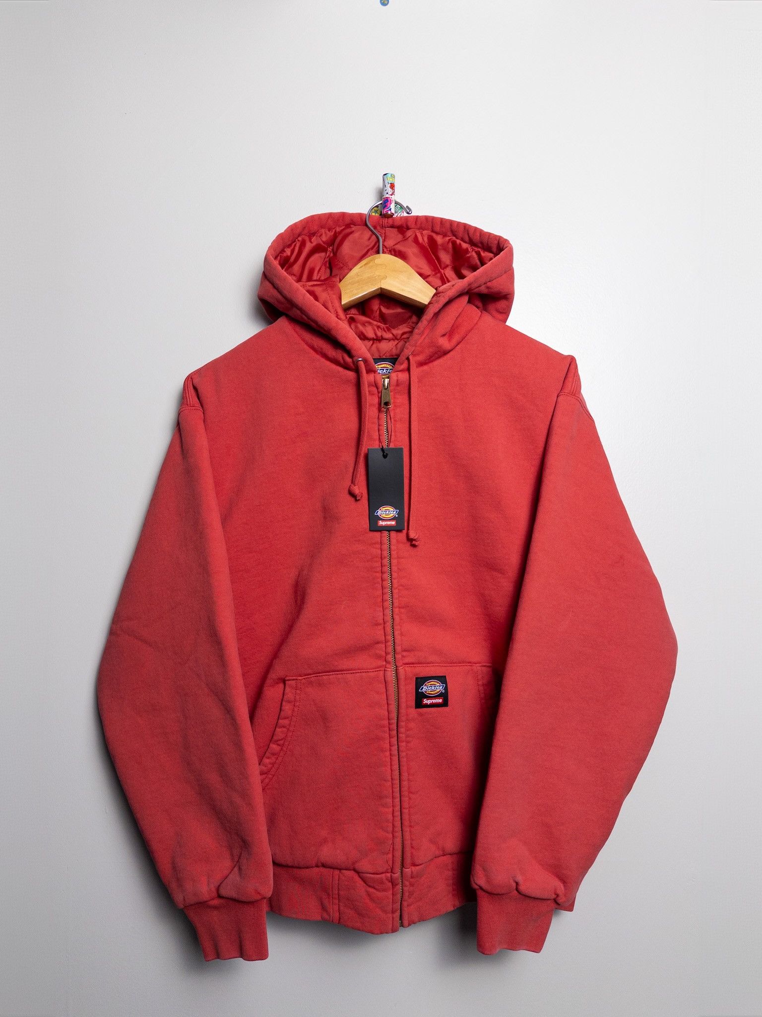 Supreme Supreme FW25 Dickies Quilted Lined Zip Up Hoodie | Grailed