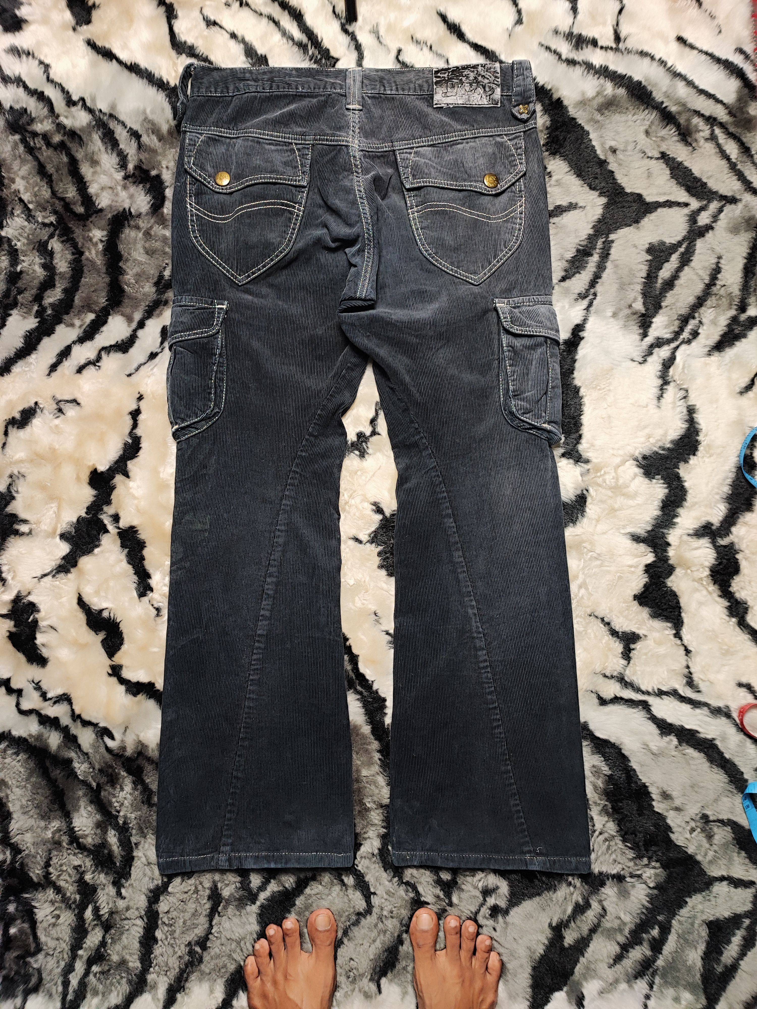 Lee Lee Bootcut Cargo Corduroy Size US 32 / EU 48 - 8 Thumbnail