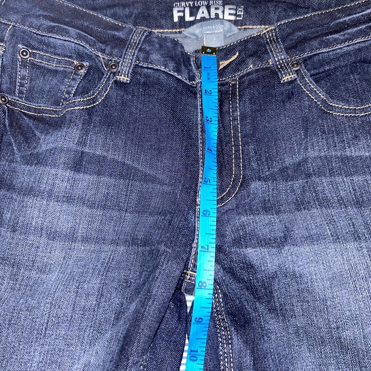 If Six Was Nine Super Flared New York Jeans Size US 29 - 11 Thumbnail