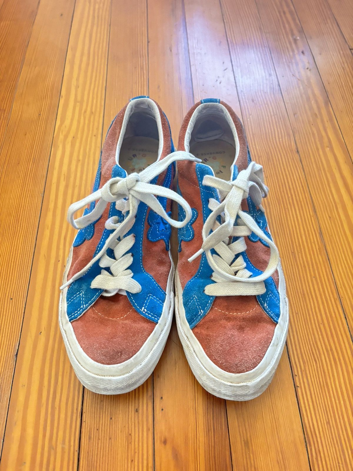 Blue converse golf le fleur deals