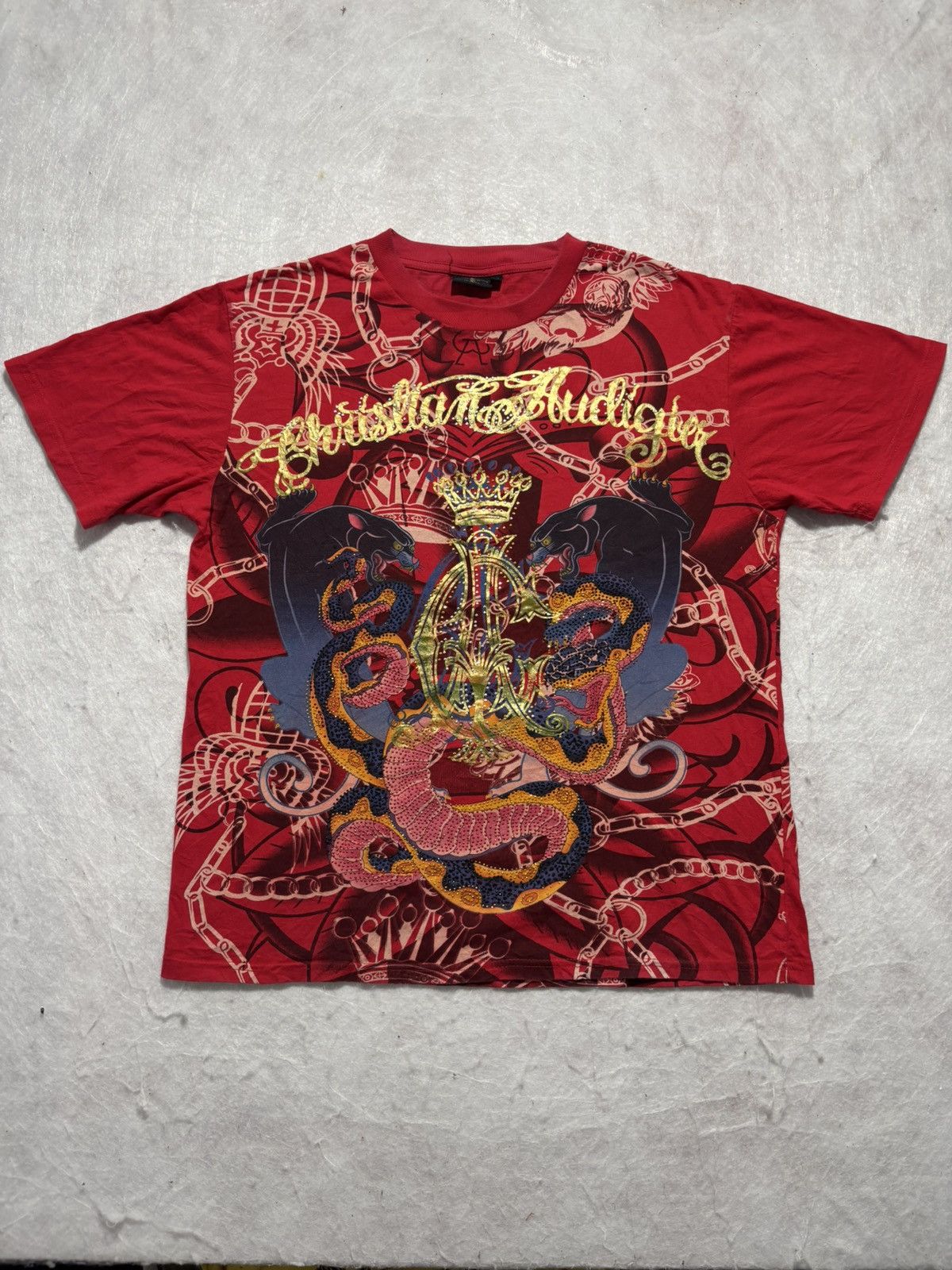 Christian Audigier Christian Audigier Tshirt Size US XXL / EU 58 / 5 - 1 Thumbnail