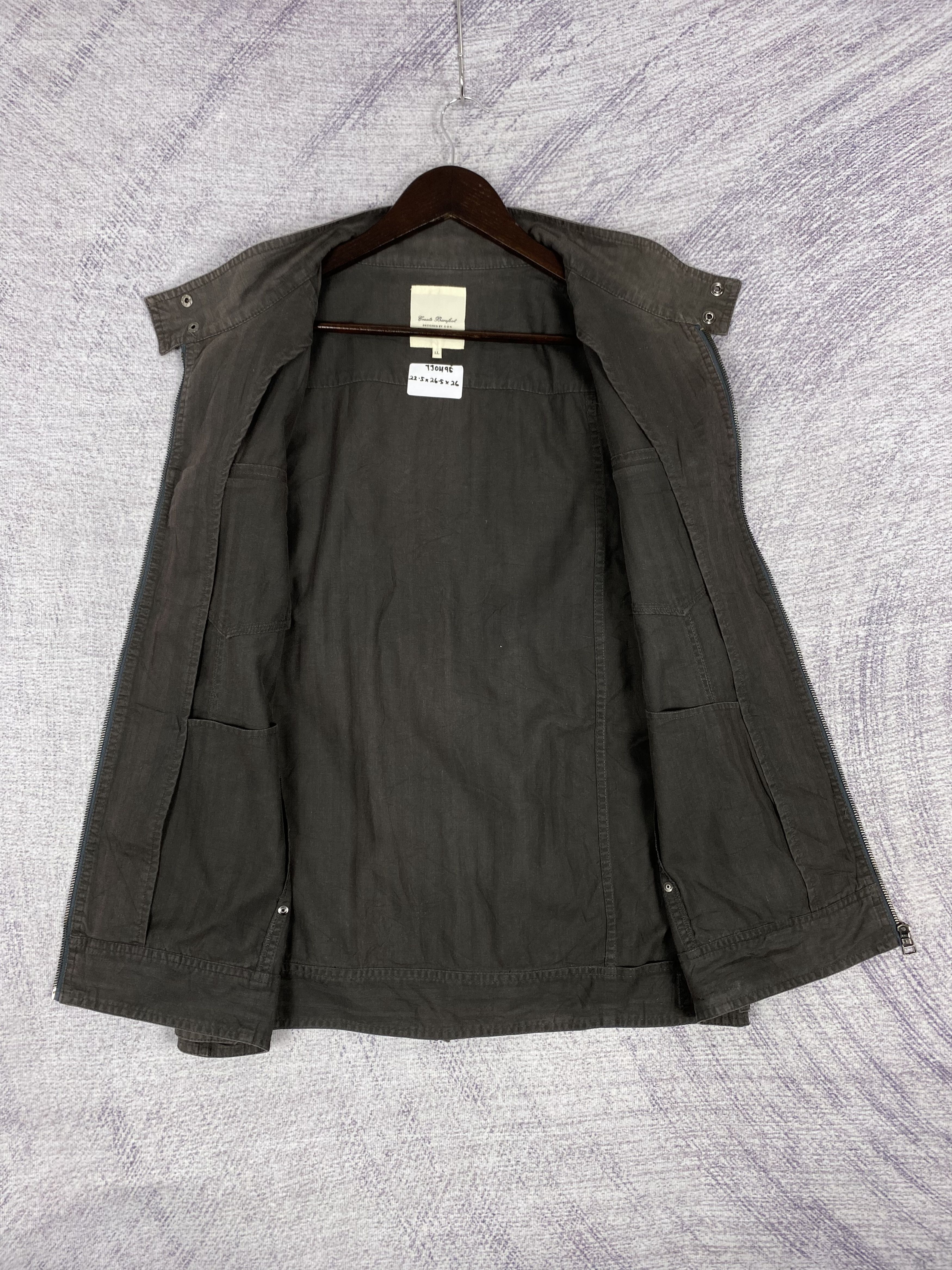 Japanese Brand × Vintage Vintage Create Barefoot Cox Multi Pocket Plain Canvas Jacket Size US L / EU 52-54 / 3 - 6 Thumbnail