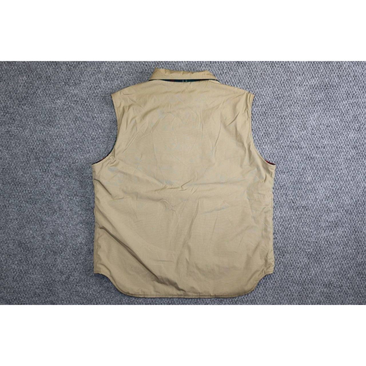 Vintage VTG Woolrich Vest Men Large Brown Blanket Lined Reversible Size US L / EU 52-54 / 3 - 9 Thumbnail