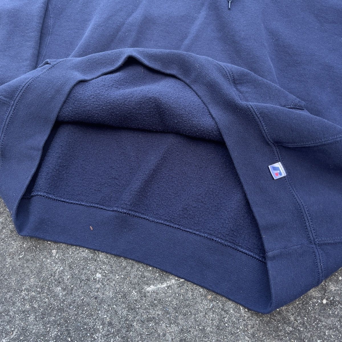 Russell Athletic × Vintage Vintage Thrashed Y2K RUSSELL ATHLETIC Hoodie Size US XXL / EU 58 / 5 - 6 Thumbnail