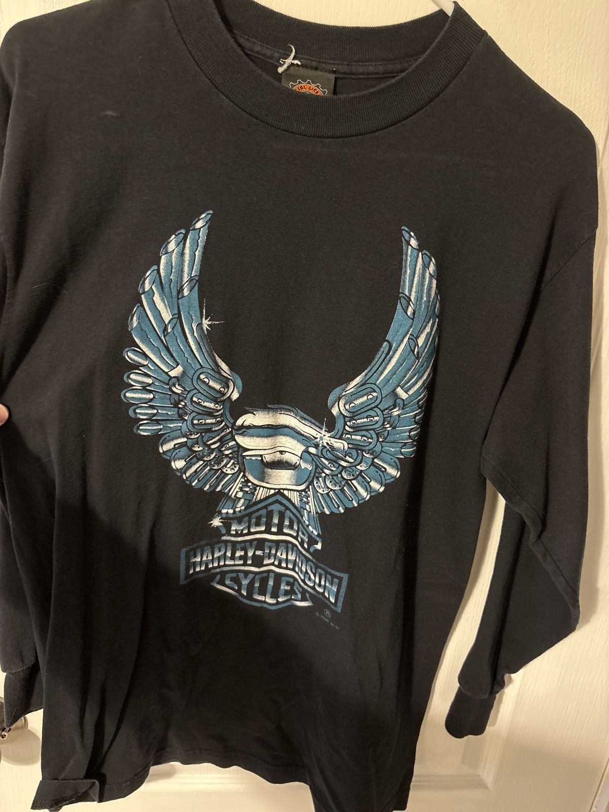 Harley Davidson × Vintage Harley Davidson vintage long sleeve Size US M / EU 48-50 / 2 - 1 Thumbnail