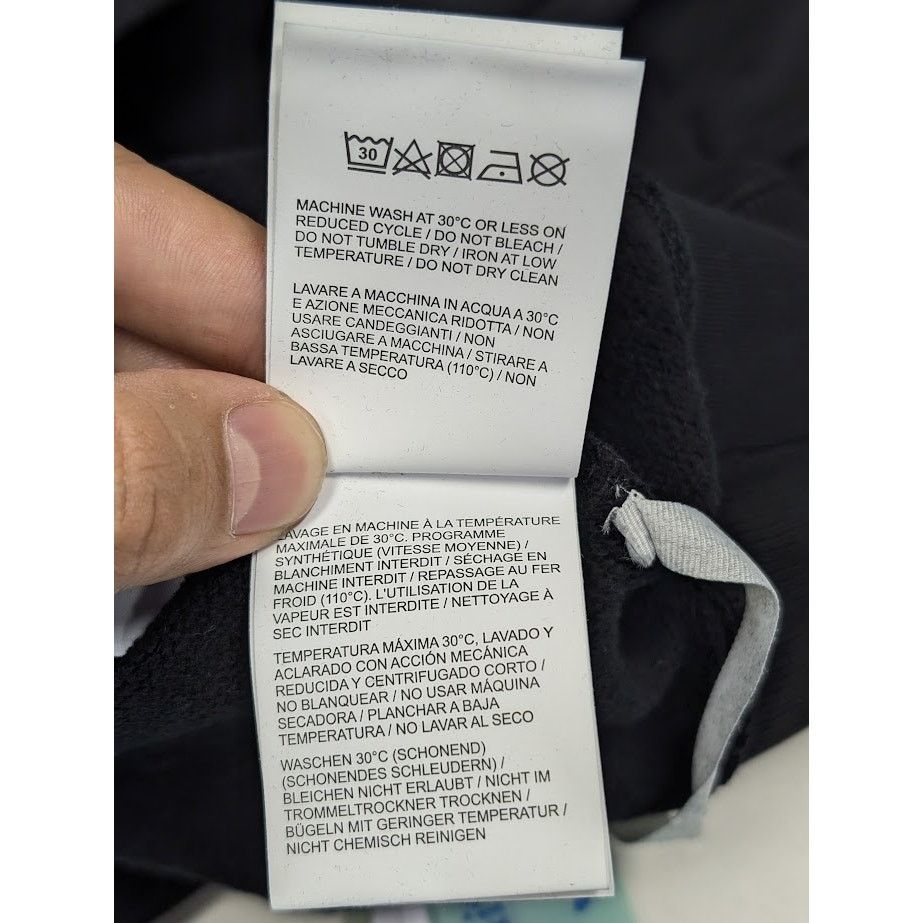 Off-White o1rshd1 Brush Arr Slim Hoodie in Black Multicolor Size US S / EU 44-46 / 1 - 13 Thumbnail