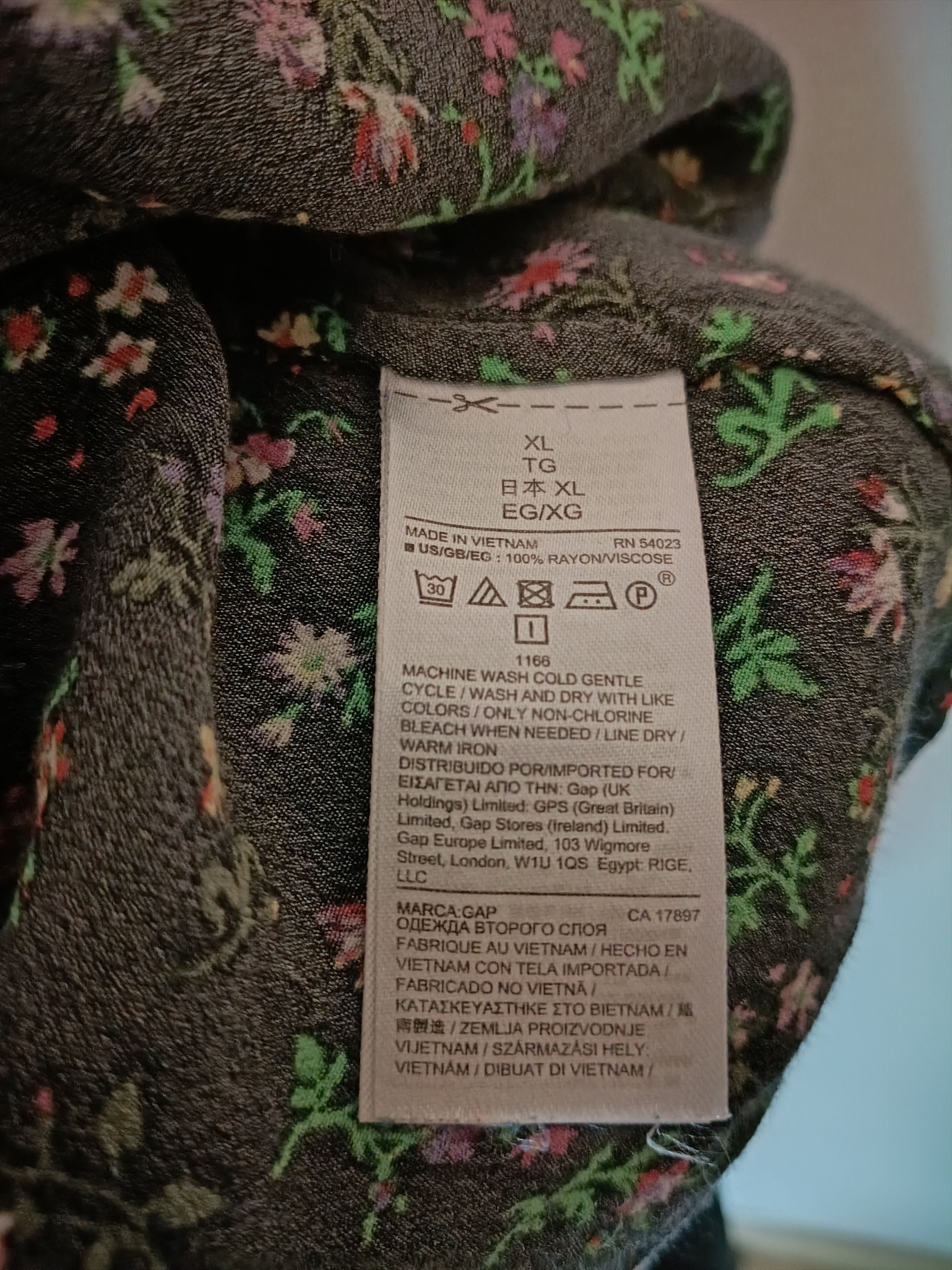 Gap Floral dress Size XL / US 12-14 / IT 48-50 - 8 Thumbnail