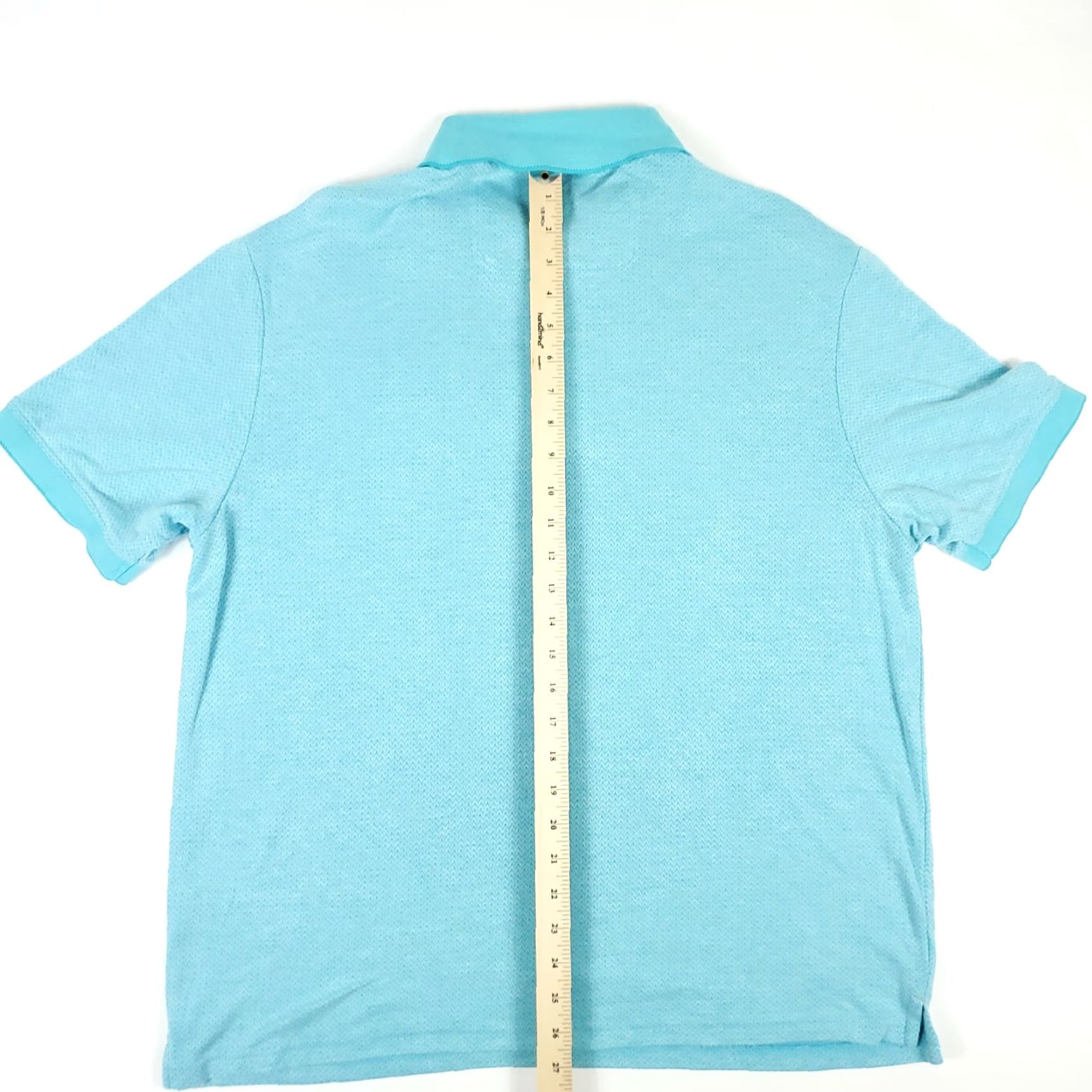 Nat Nast Nat Nast Light Blue Mens Short Sleeve Polo Shirt Size Large Size US L / EU 52-54 / 3 - 6 Thumbnail