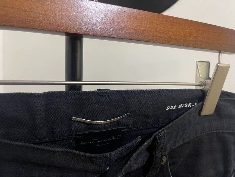 Saint Laurent Paris Saint Laurent SLP Mud-Dyed Jeans- Size US 29 - 2 Thumbnail
