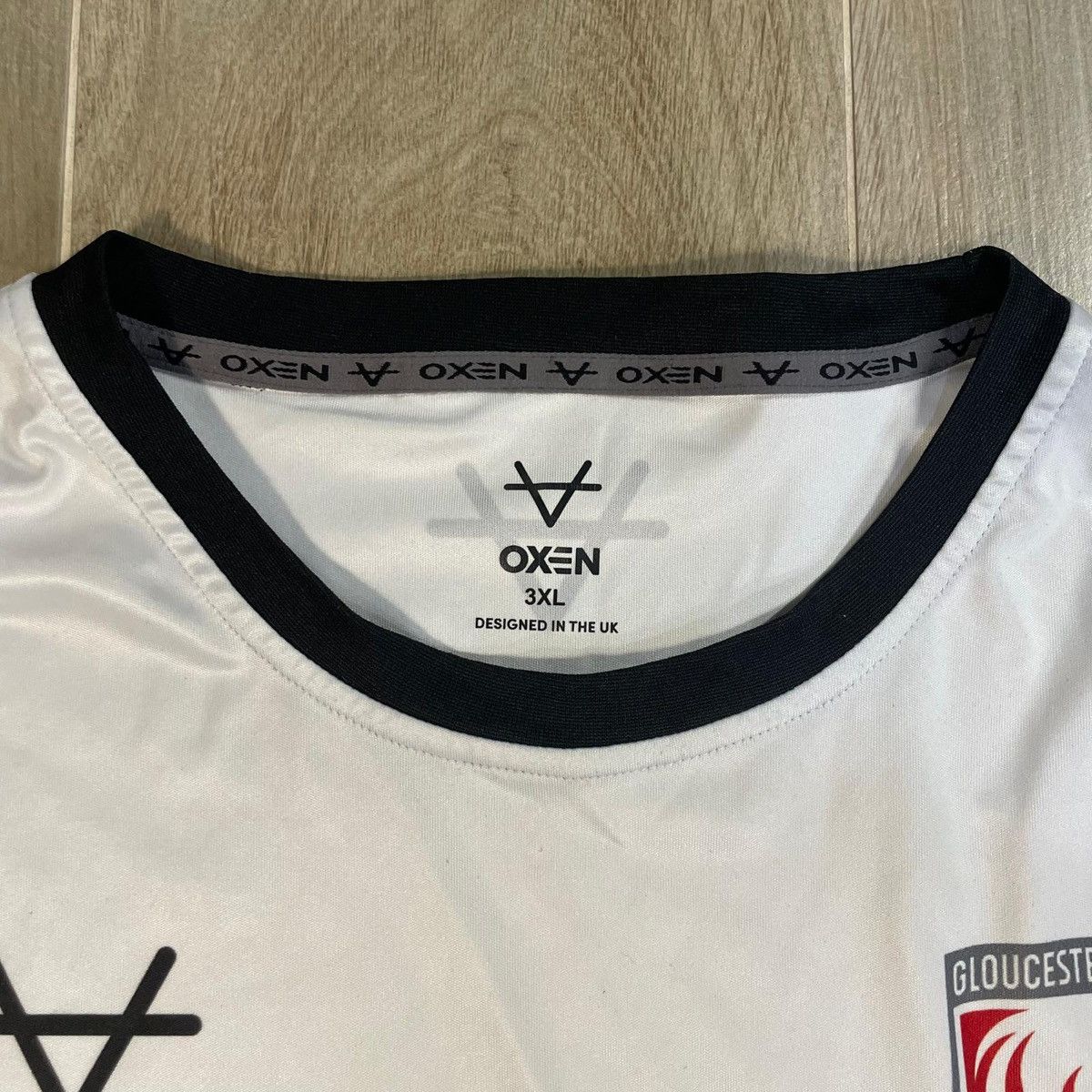 Other Mitsubishi Motors Oxen Gloucester Rugby shirt jersey tee Size US XXL / EU 58 / 5 - 3 Thumbnail