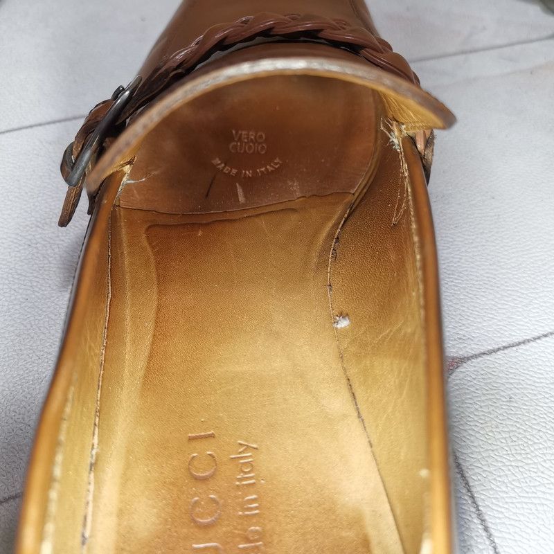 Other Gucci Brown Leather Loafers for Men - Size US 8.5 / EU 41-42 - 7 Thumbnail
