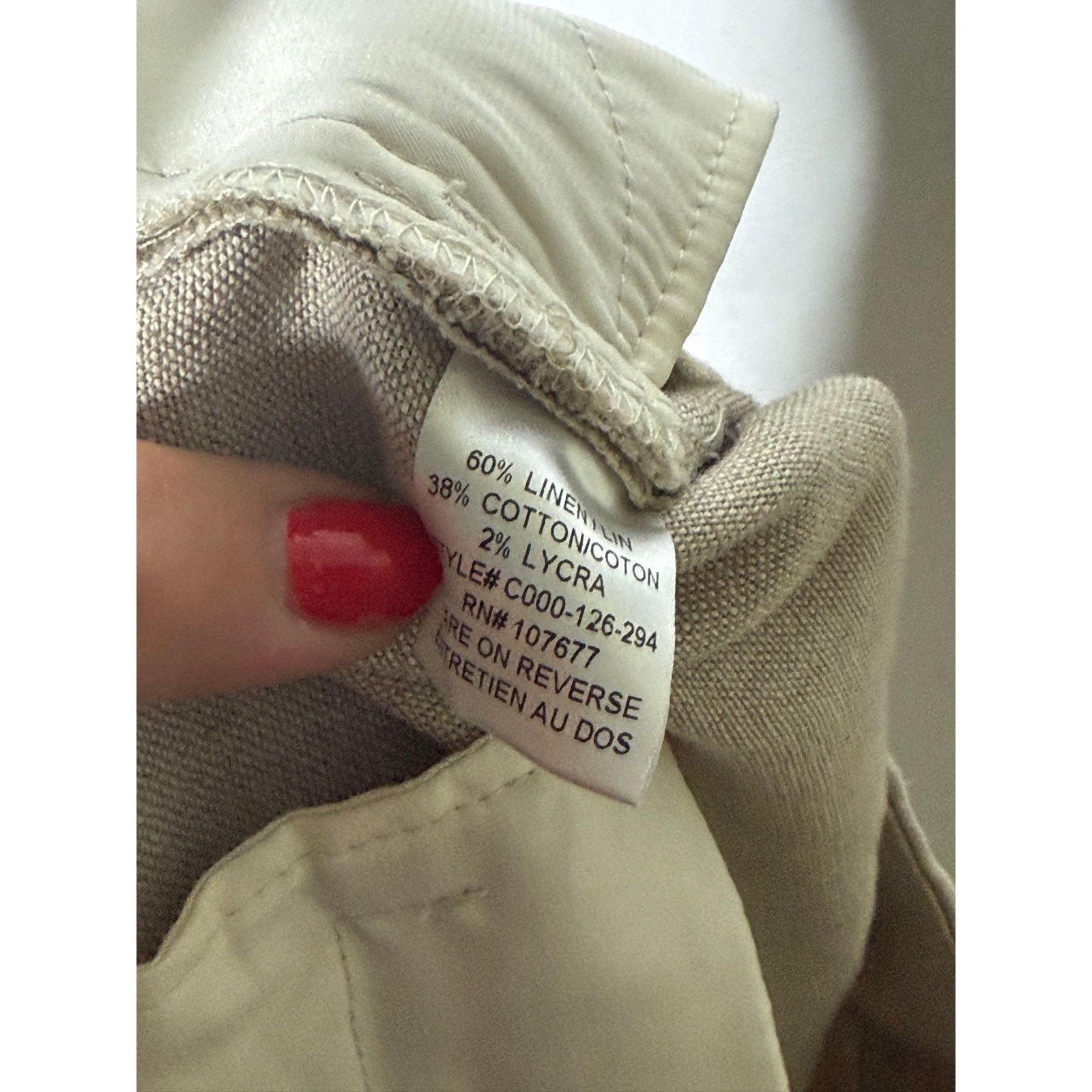 Alice + Olivia Alice + Olivia Pants Gold Metallic Linen Bootcut Flare 10 Size 32" / US 10 / IT 46 - 9 Thumbnail