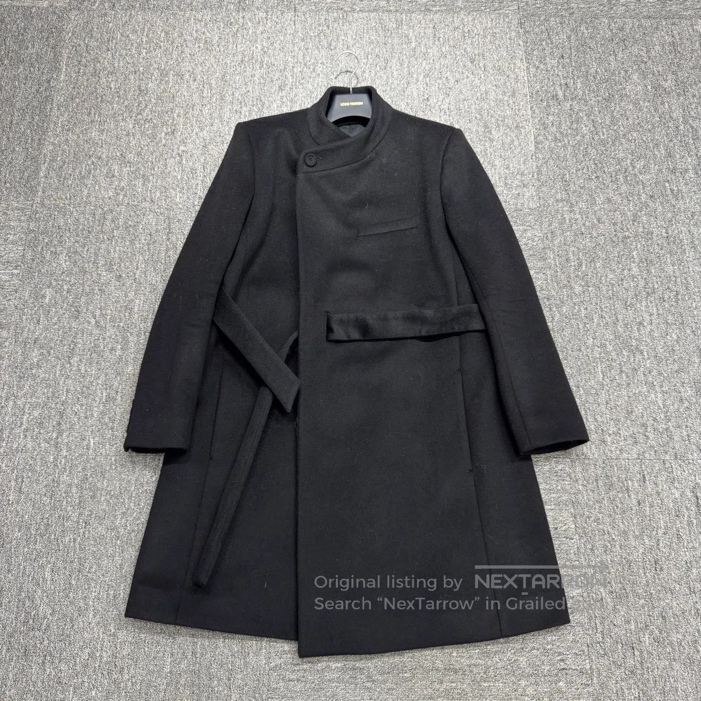 Dior Black Long Belted Coat Size M. Size US M / EU 48-50 / 2 - 1 Thumbnail