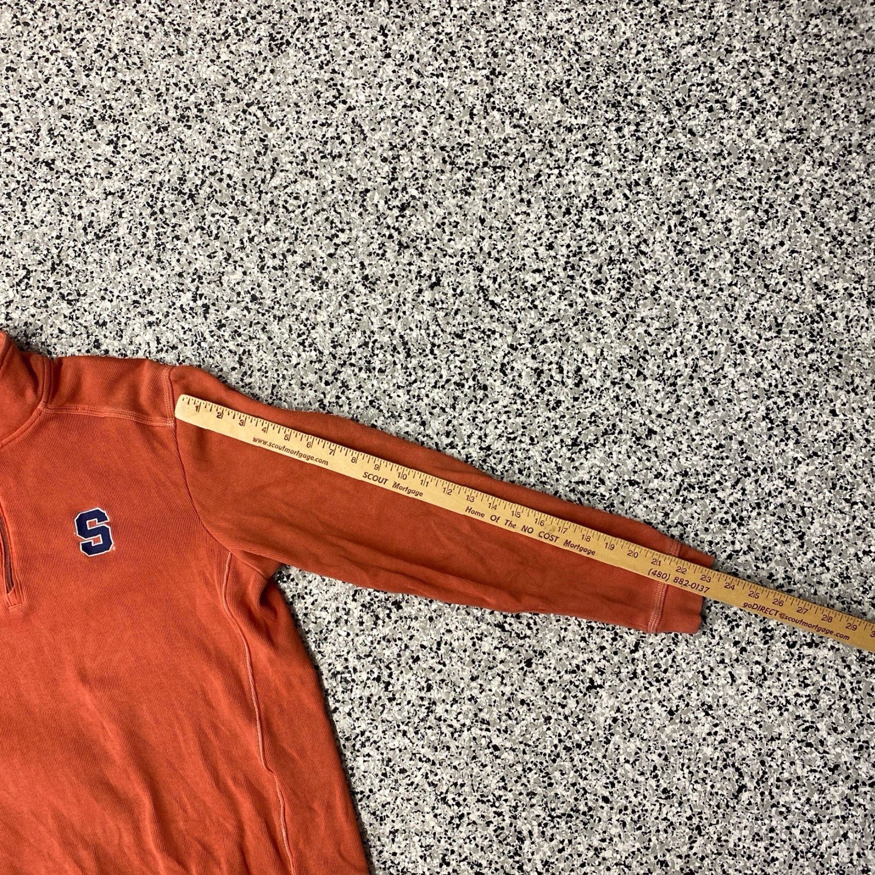 Tommy Bahama Tommy Bahama Syracuse University Men’s Pullover Half Zip Sweater Orange Medium Size US M / EU 48-50 / 2 - 4 Thumbnail