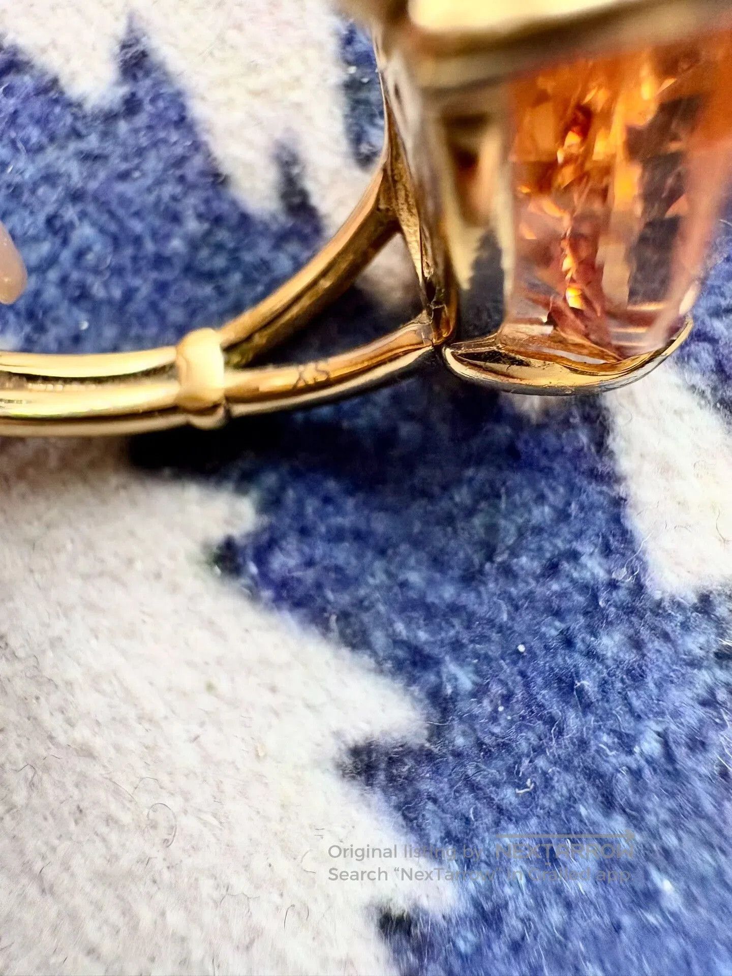 Vivienne Westwood Vivienne Westwood Vintage Yellow Saturn Ring. Size ONE SIZE - 4 Thumbnail
