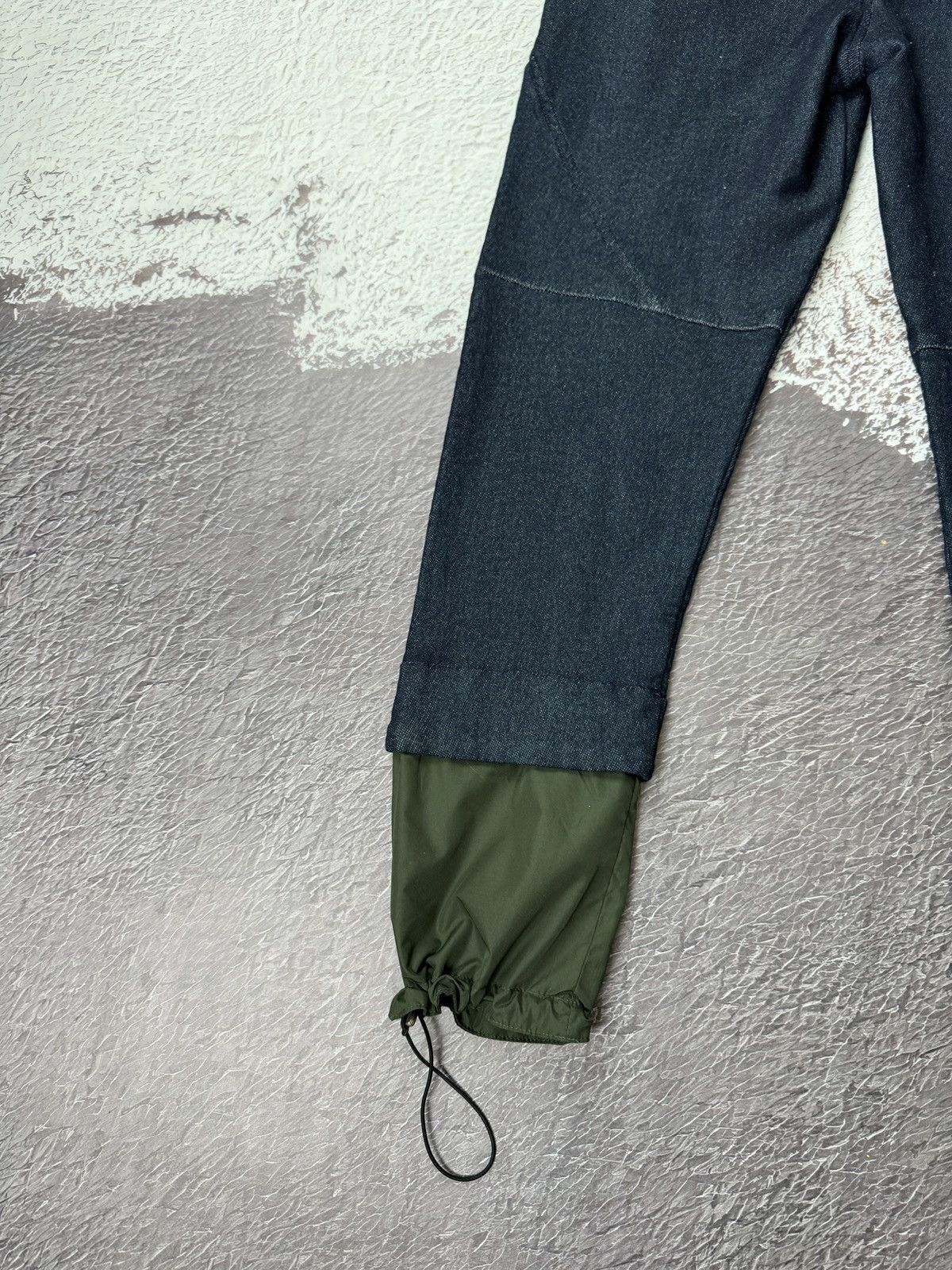 Marithe + Francois Girbaud Le Jean de Marithe Francois Girbaud denim nylon hybrid pants Size US 33 - 14 Thumbnail