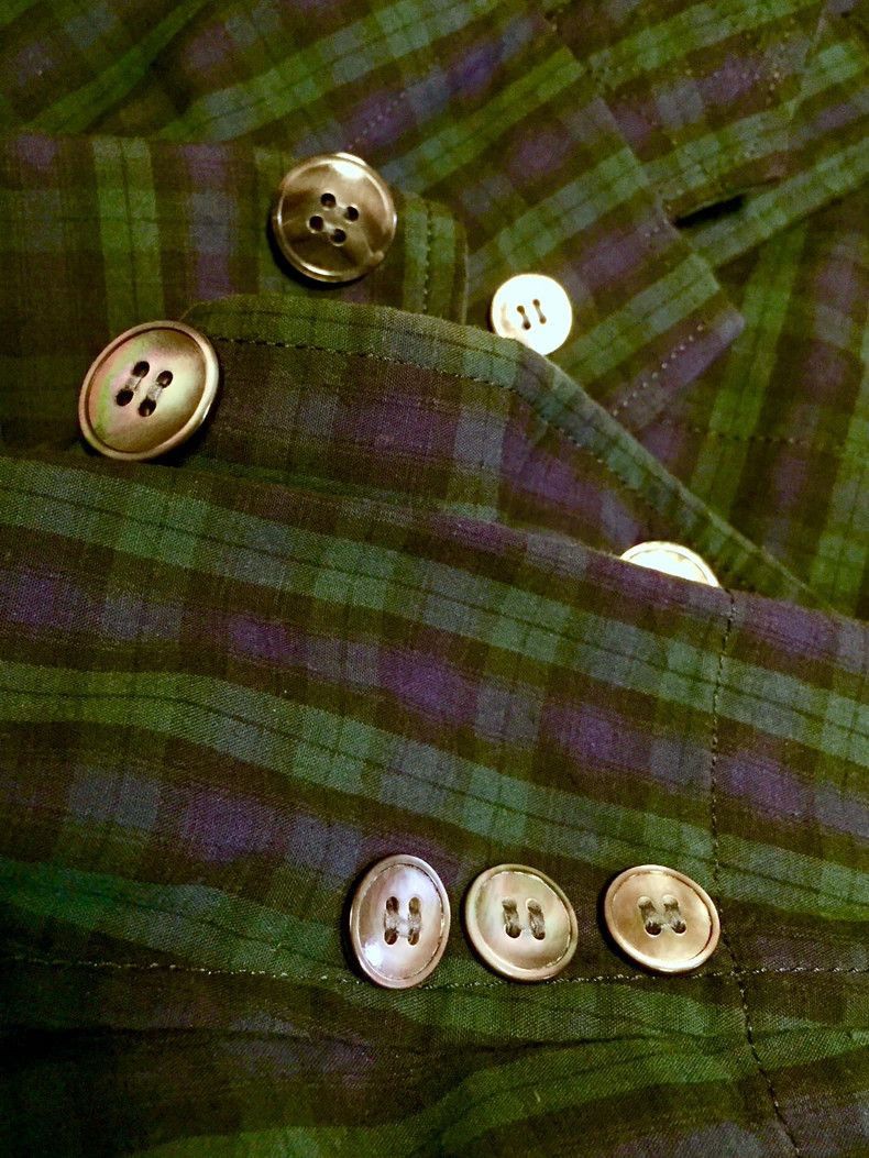 Comme des Garcons Comme des Garçons Blue Green Blazer-2505 Size US XS / EU 42 / 0 - 6 Thumbnail