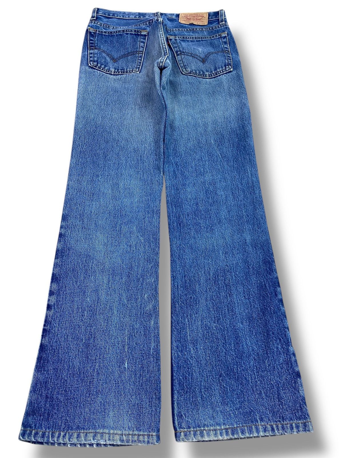 Levi's Levi’s Blue Wash Style Flare Jeans Size US 30 / EU 46 - 3 Thumbnail