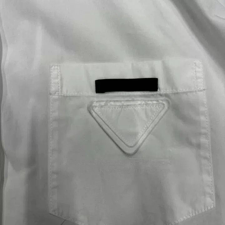 Prada Prada Triangle Logo Shirt. Size S / US 4 / IT 40 - 3 Thumbnail