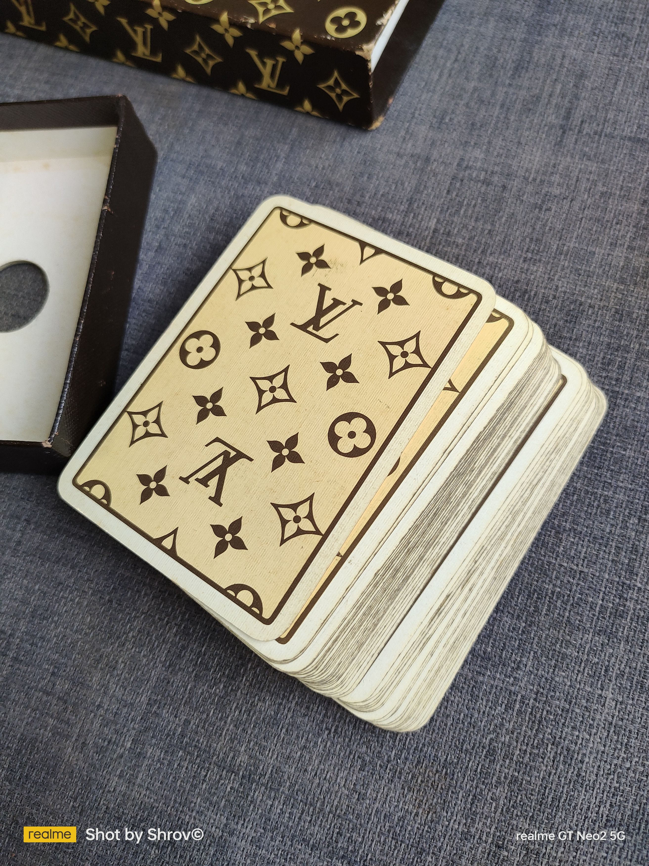 Designer × Japanese Brand × Louis Vuitton LOUIS VUITTON vintage 2 Decks Original Box Monogram Rare JPN Size ONE SIZE - 8 Thumbnail