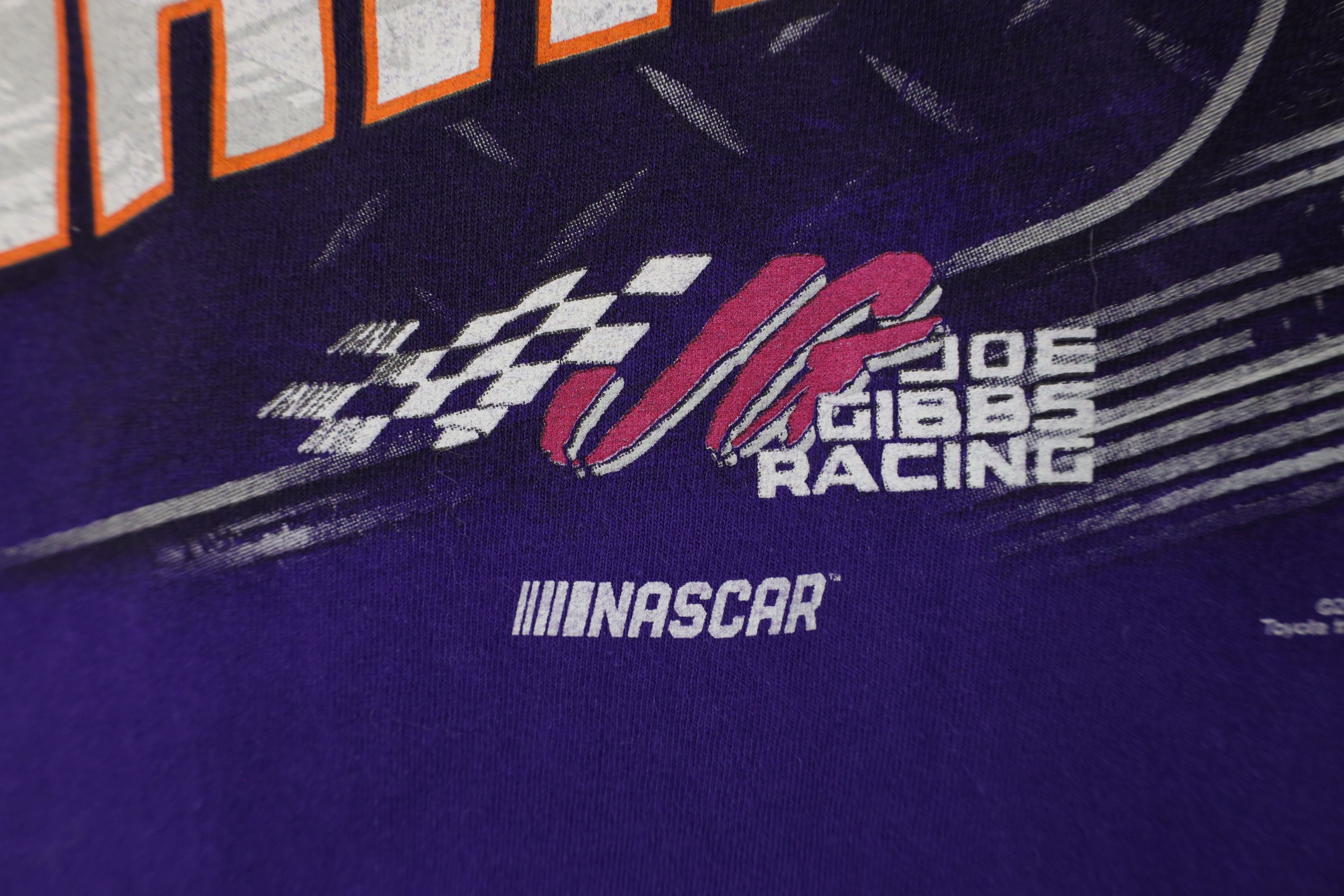 Vintage Y2K Nascar Spell Denny Hamlin Racing Short Sleeve T-Shirt Size US L / EU 52-54 / 3 - 9 Thumbnail