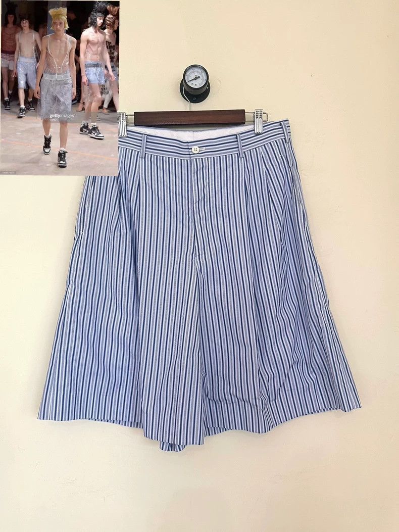 Comme des Garcons Comme Des Garcons size M Striped pleated pants Size US 28 / EU 44 - 1 Thumbnail