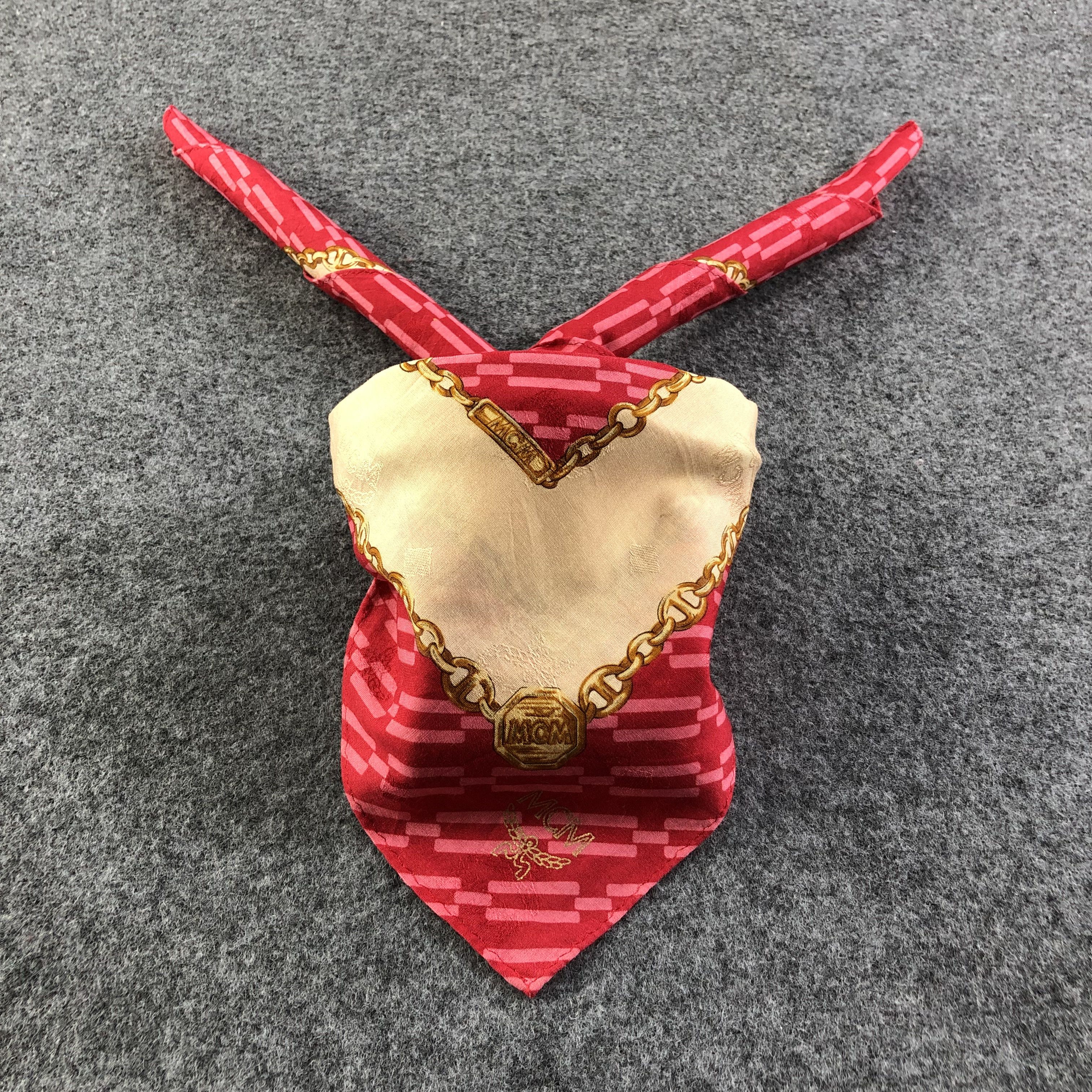 MCM MCM Luxury Handkerchief Neckerchief Bandana H2240 Size ONE SIZE - 2 Thumbnail