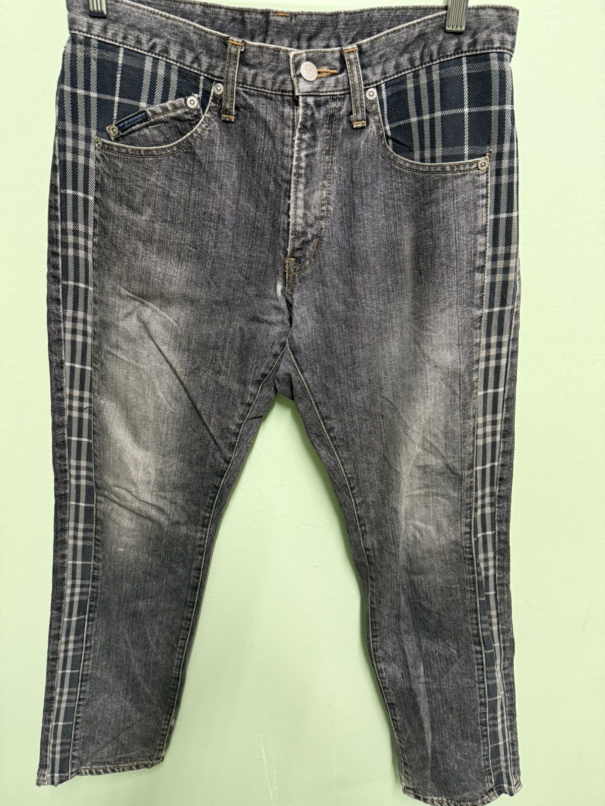 Burberry Vintage Burberry Jeans Pants rare distressed look a like Size US 32 / EU 48 - 3 Thumbnail