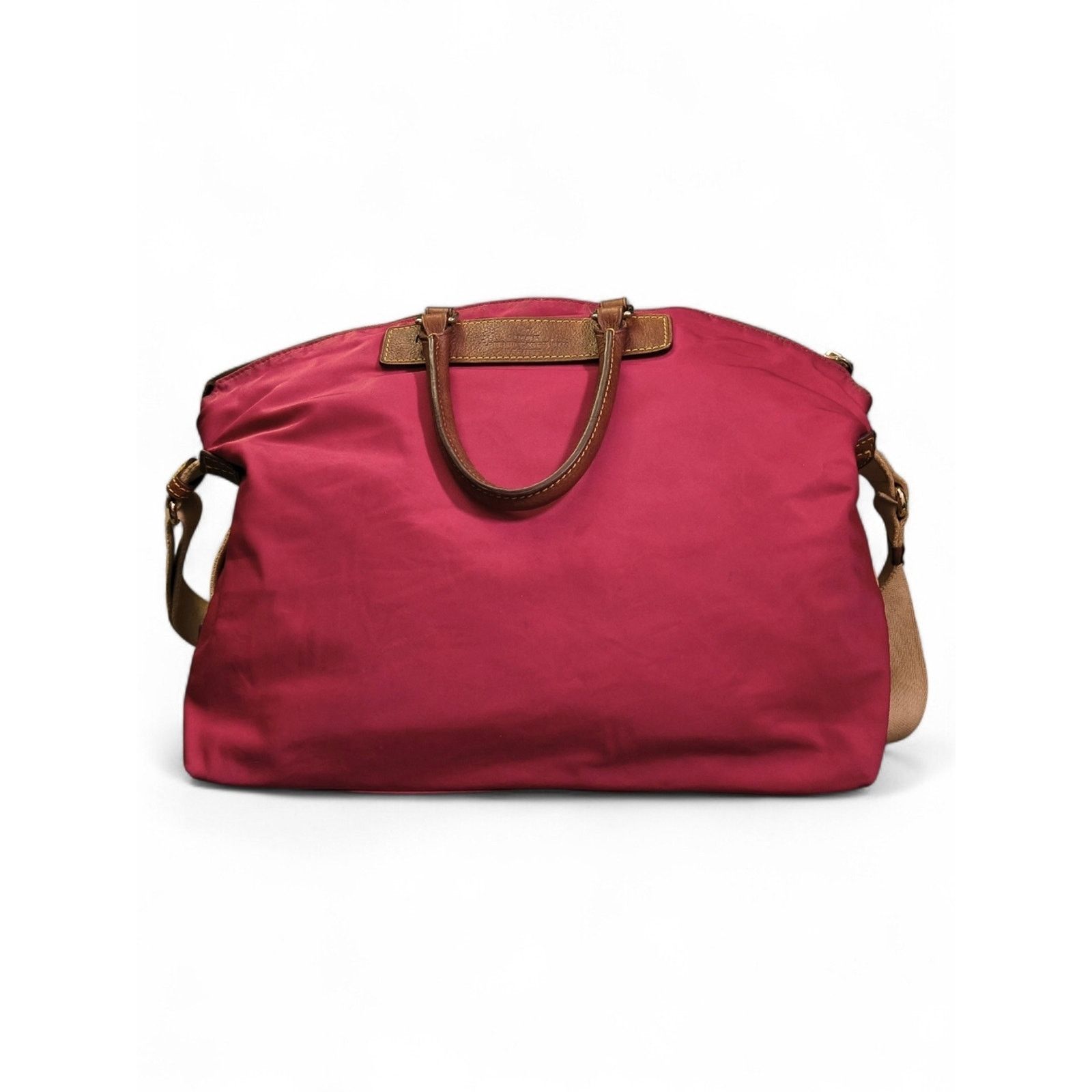 Dooney & Bourke Vintage Dooney & Bourke Red Nylon Duffel Bag Size ONE SIZE - 5 Thumbnail