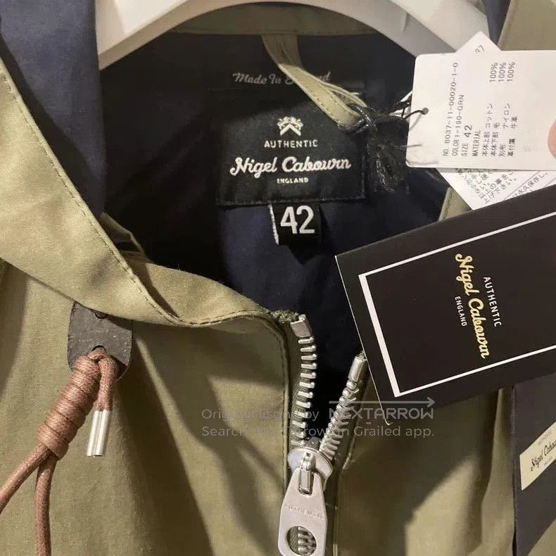 Nigel Cabourn Nigel Cabourn Cotton Tweed Jacket. Size US M / EU 48-50 / 2 - 5 Thumbnail