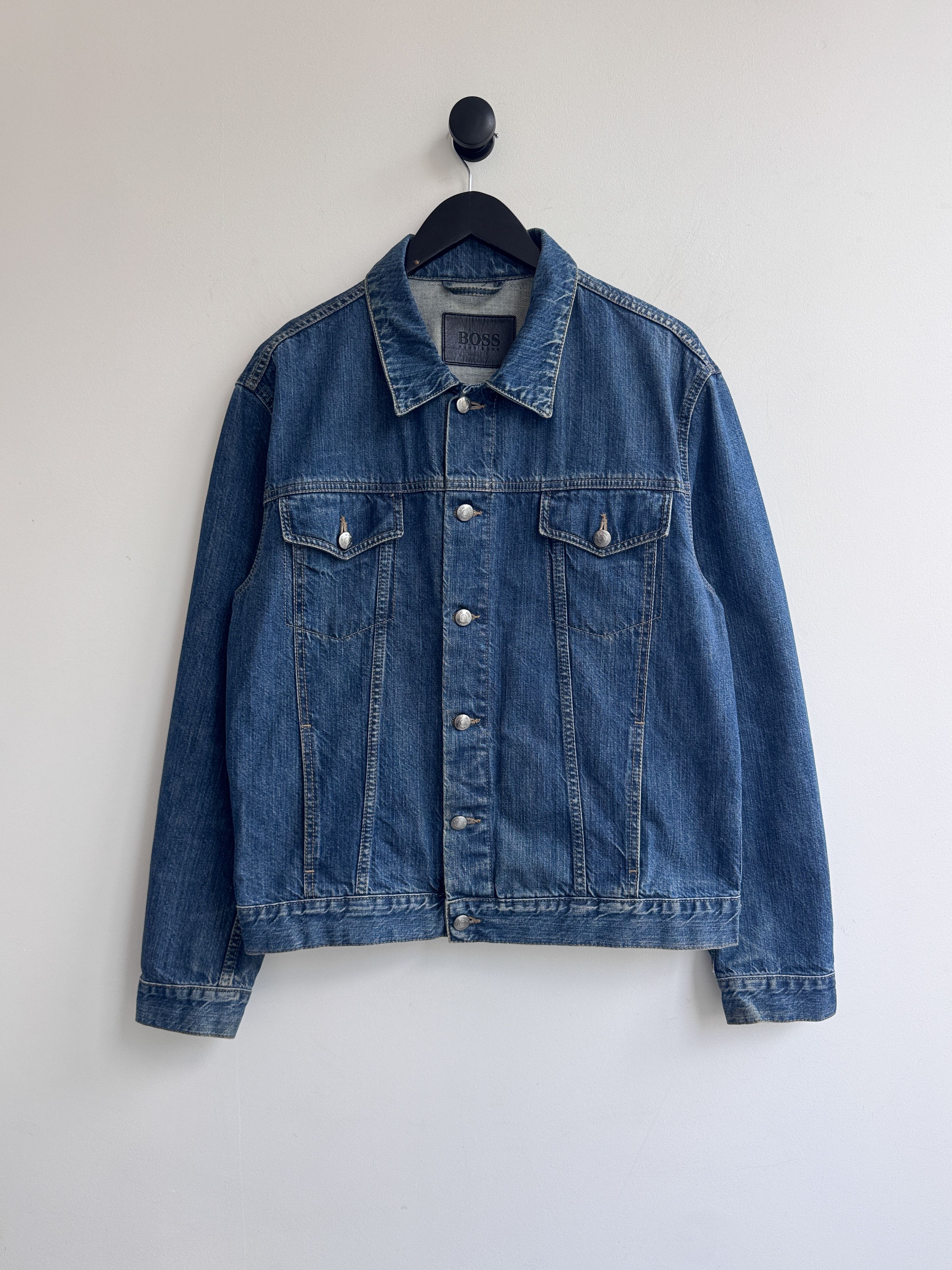 Hugo Boss Hugo Boss Blue Denim Jacket Size US M / EU 48-50 / 2 - 1 Thumbnail
