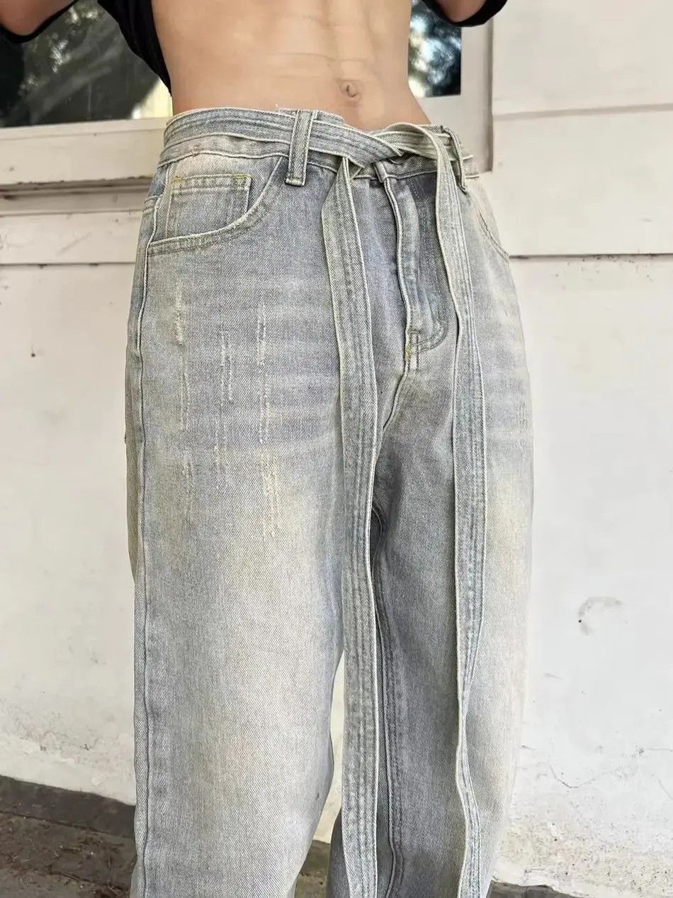 Japanese Brand Leisure high street slim fit jeans Size US 30 / EU 46 - 3 Thumbnail