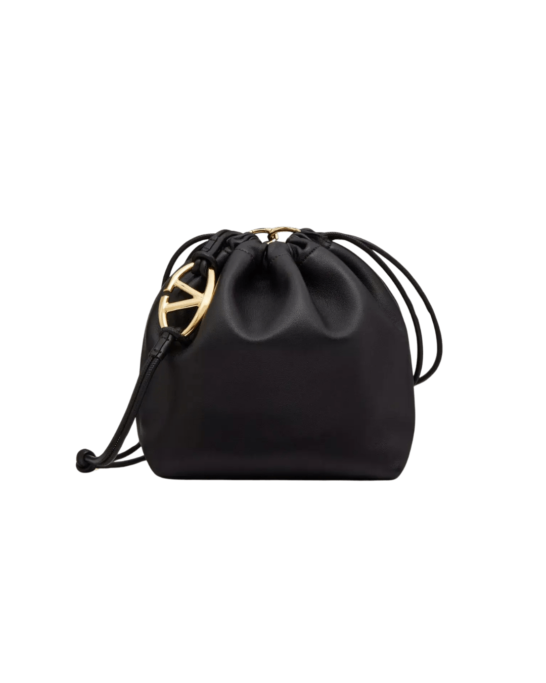 Valentino Valentino Garavani VLogo Pouf Bucket Leather Size ONE SIZE - 1 Preview
