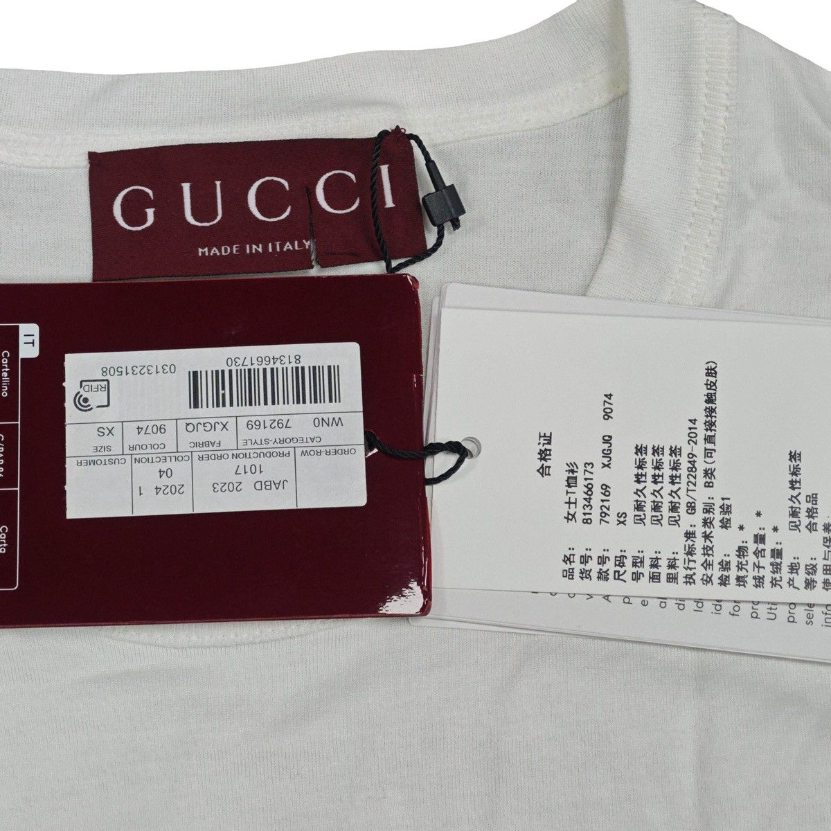 Gucci GUCCI Back logo T-Shirt Size XS / US 0-2 / IT 36-38 - 3 Thumbnail