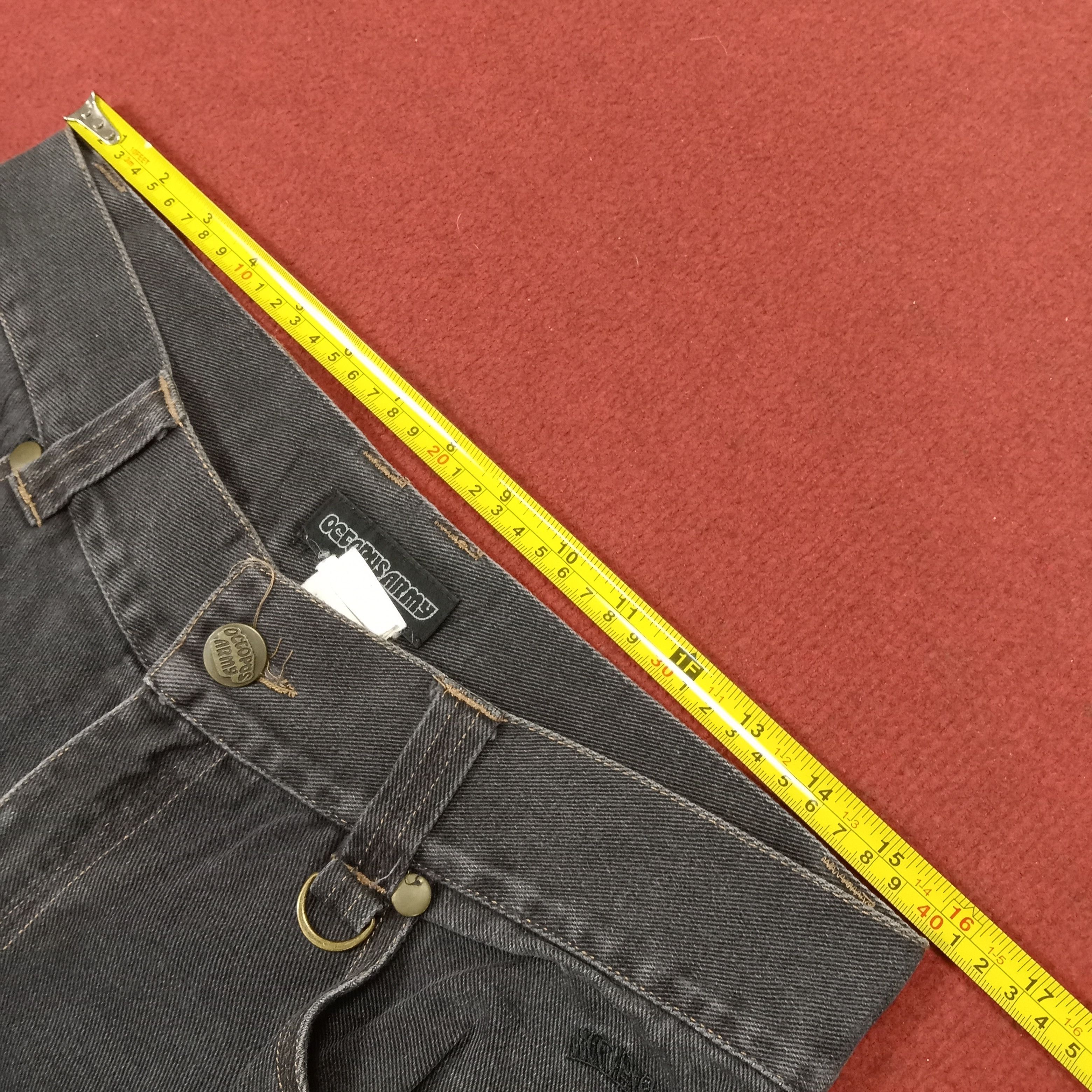 Japanese Brand × Vintage Octopus Army Streetwear Skater Fashion Style Jeans Size US 32 / EU 48 - 7 Thumbnail
