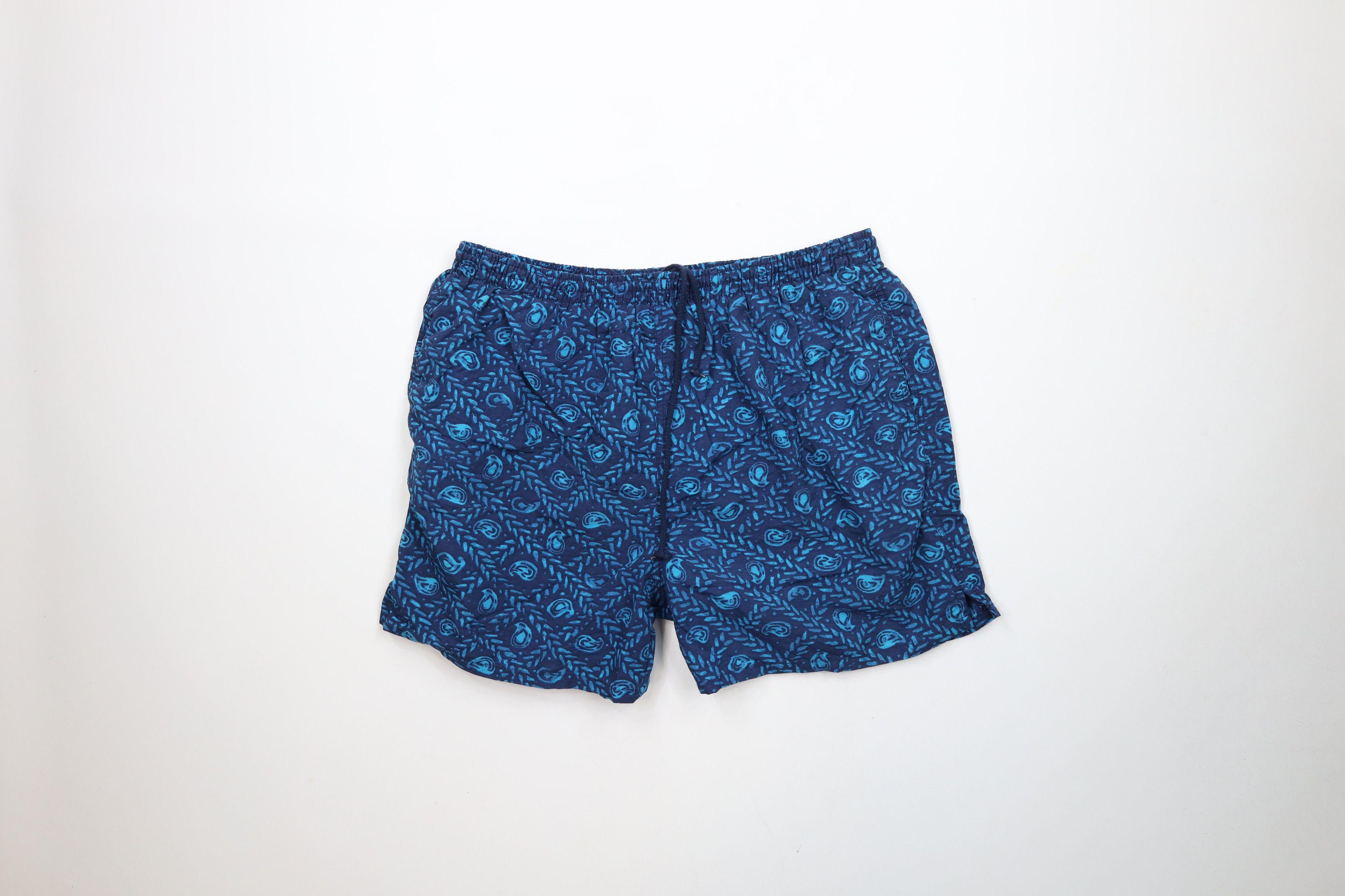 Vintage Vintage 90s Streetwear Lined Above Knee Shorts Trunks Size US 34 / EU 50 - 1 Thumbnail