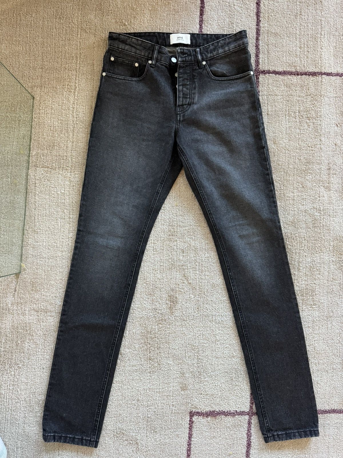 AMI “Ami fit” 5 pocket jeans