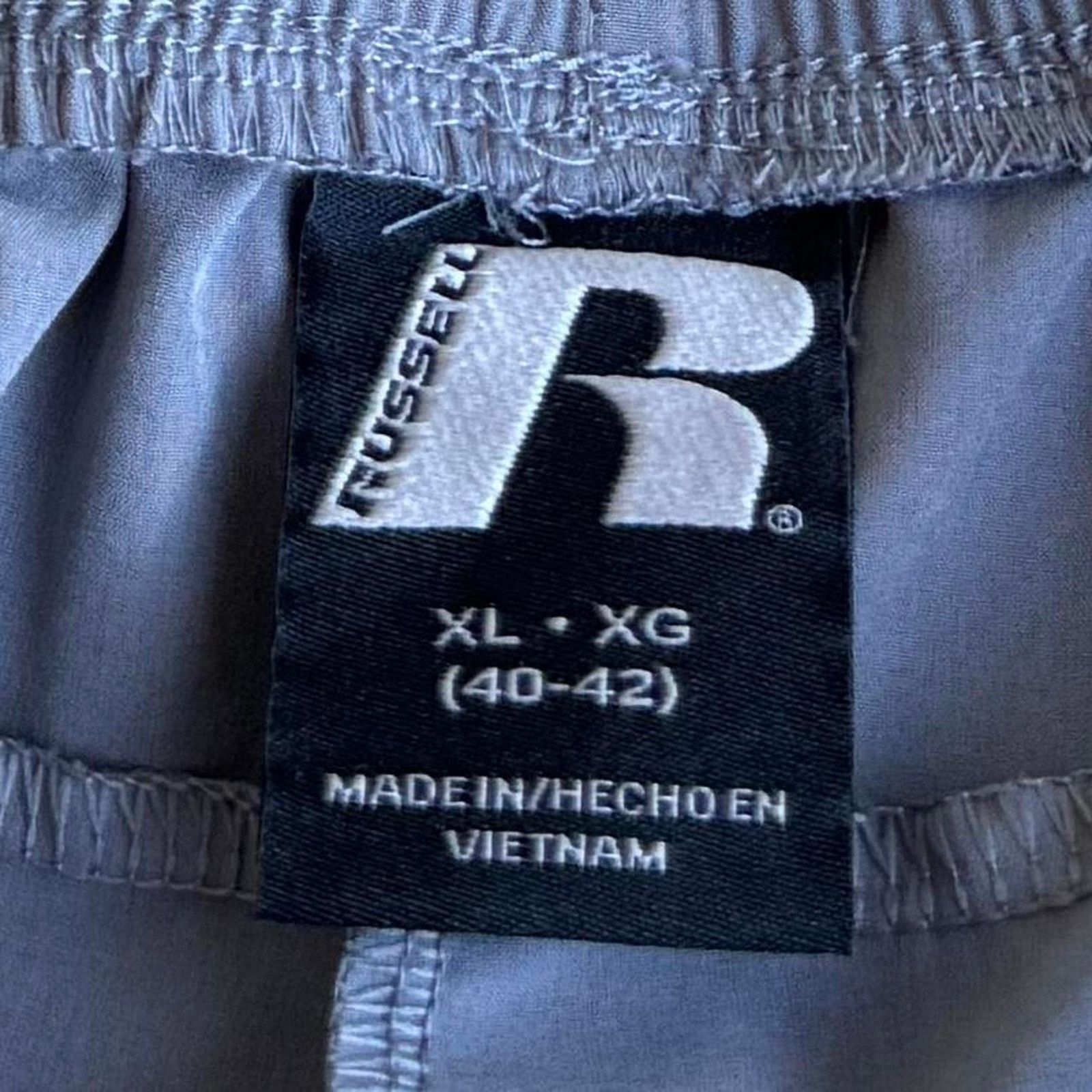 Russell Athletic × Vintage Vintage Y2K Russell Athletic Baggy Grey Opium Sweatpants Size US 38 / EU 54 - 4 Thumbnail