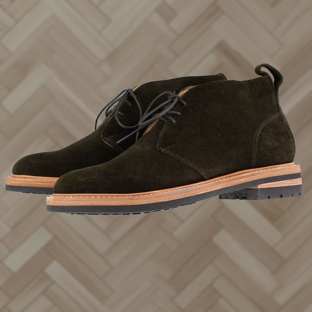 Taylor Stitch Taylor Stitch Chukka Boots Mens The Chukka Weatherproof Leather Suede Loden Suede Casua lWorkwear 12.5 US Mens Boots Chukka Taylor Stitch The Chukka Size US 13 / EU 46 - 1 Thumbnail