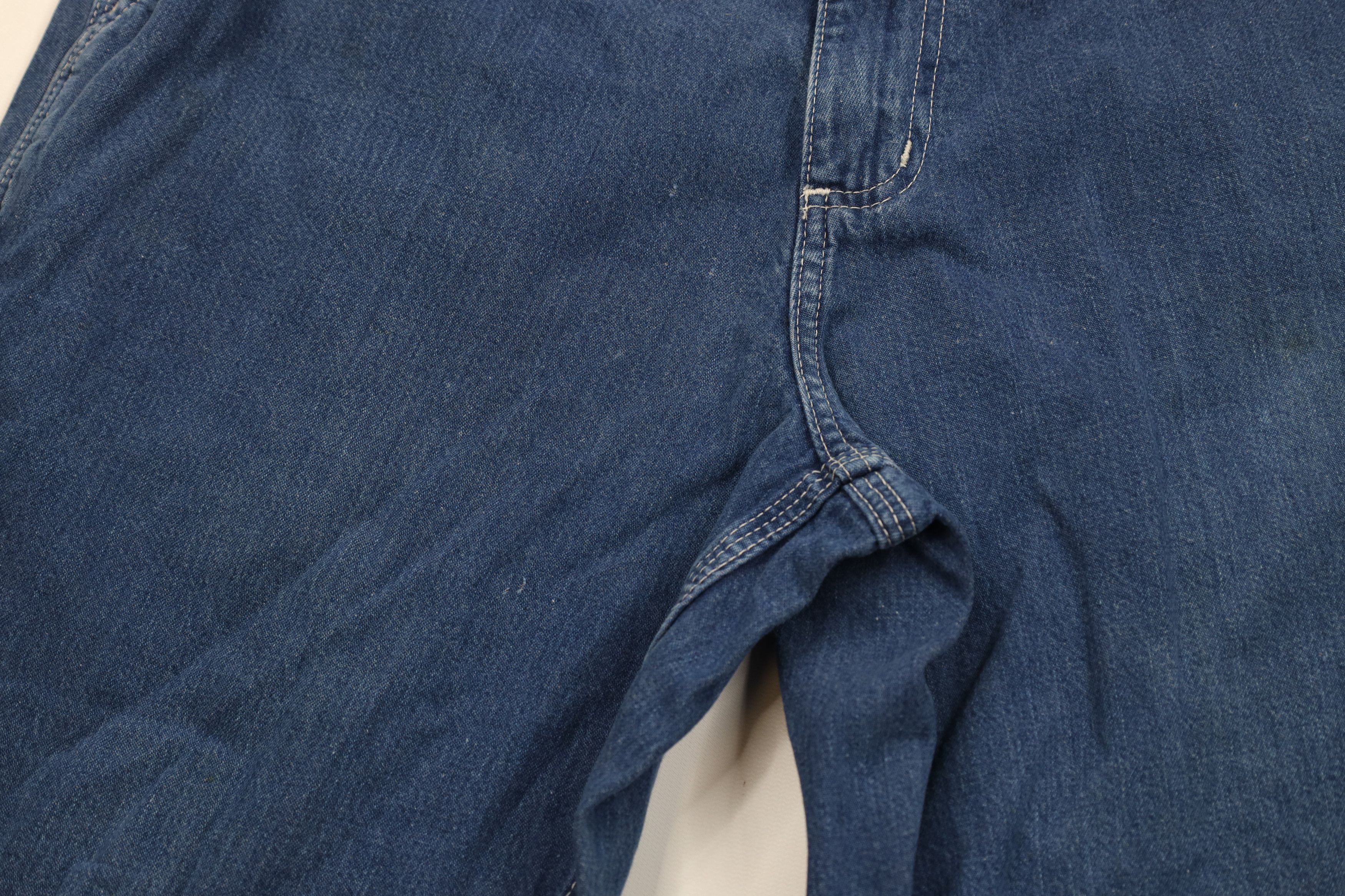 Carhartt Vintage Y2K Carhartt Workwear Wide Leg Dungaree Denim Jeans Size US 34 / EU 50 - 7 Thumbnail