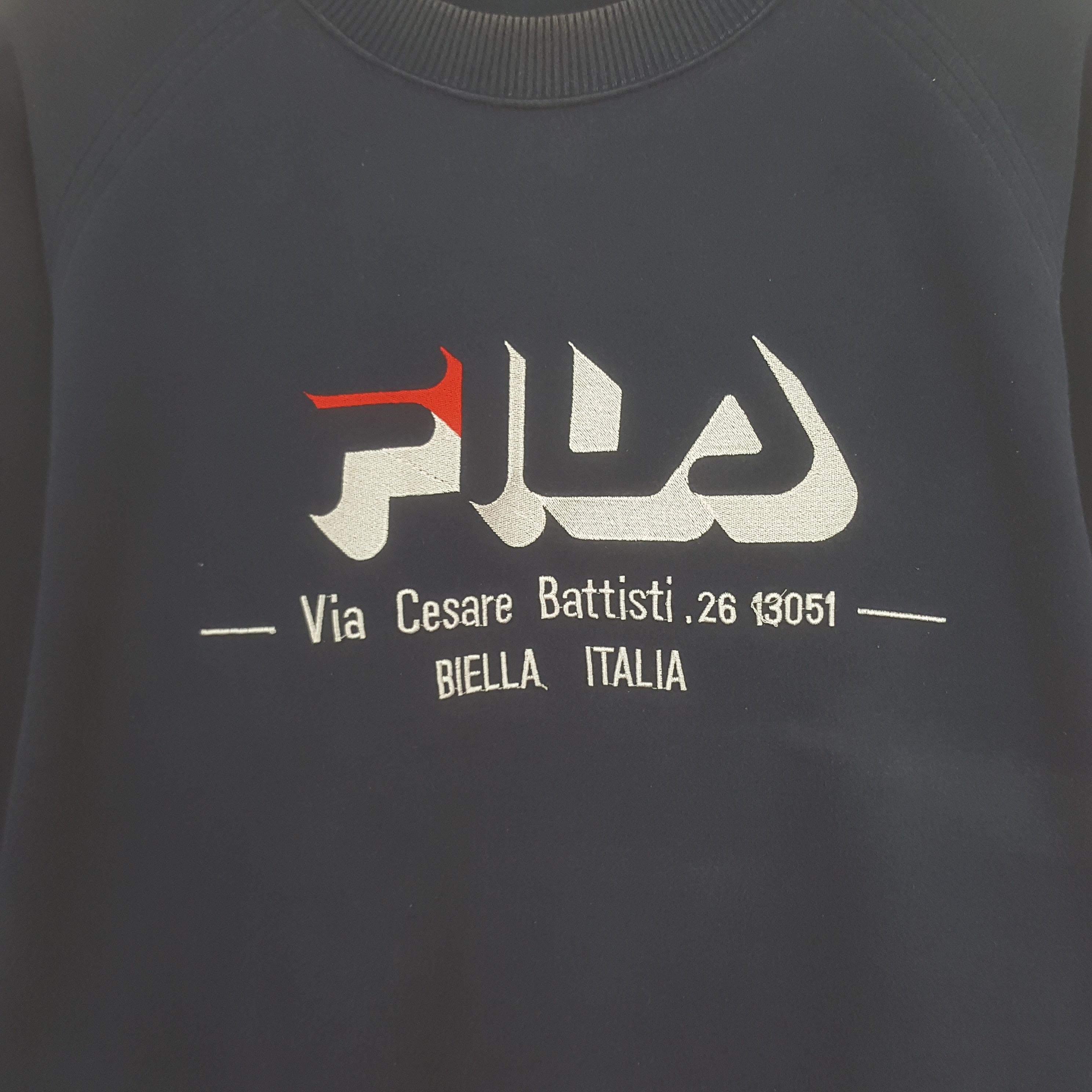 Fila Vintage Fila Bella Italia Sweatshirt Size US M / EU 48-50 / 2 - 2 Thumbnail